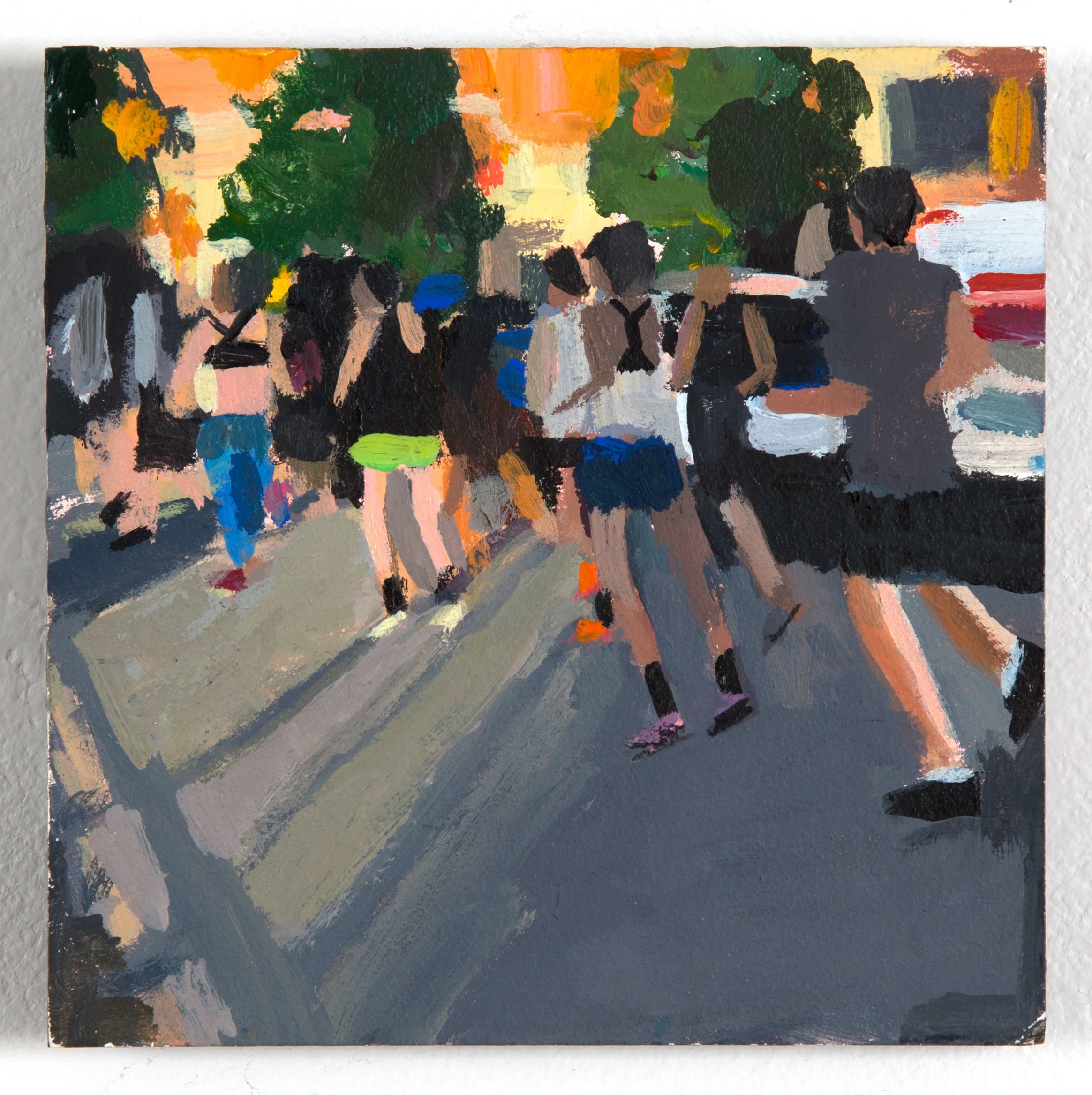 Runners in Williamsburg