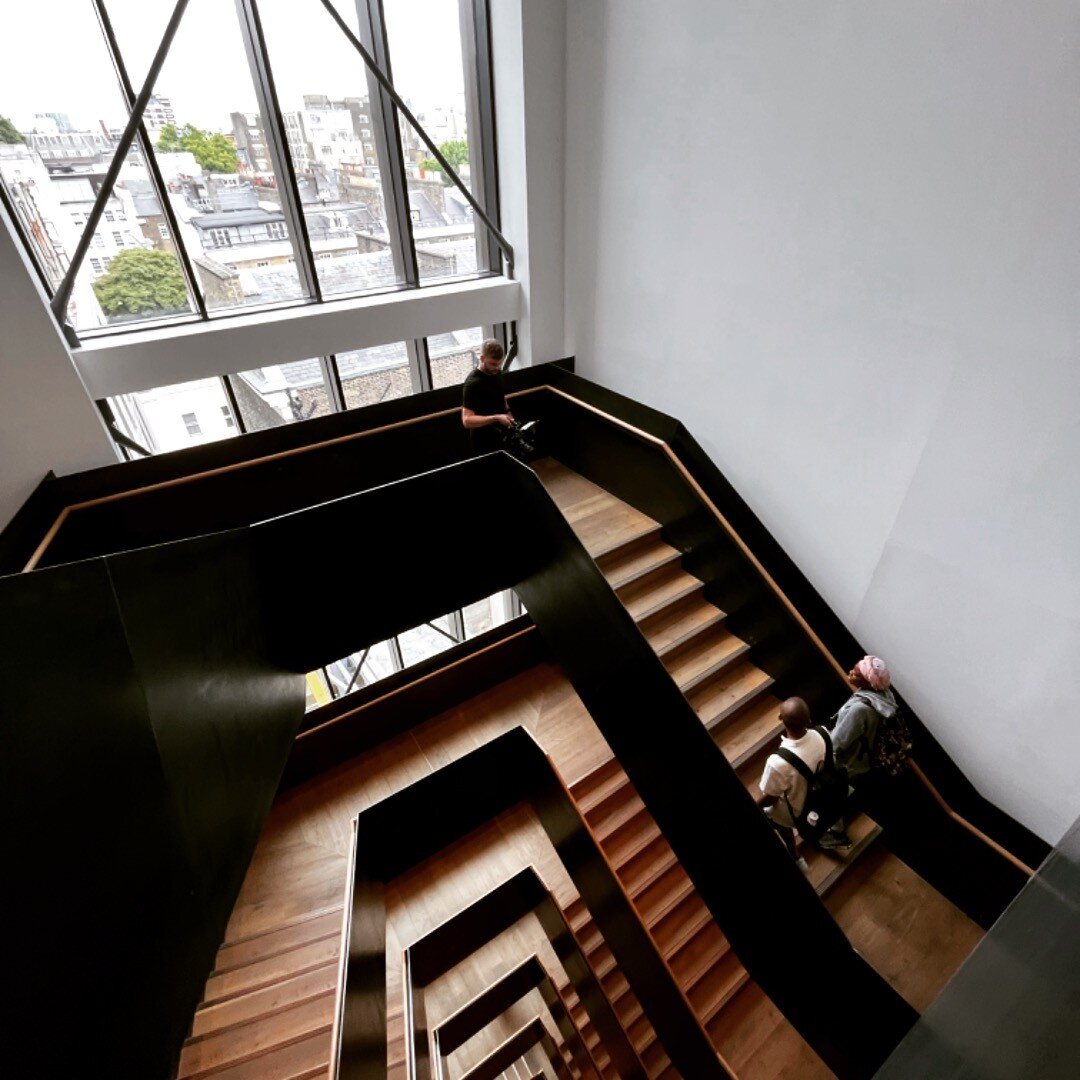 Beautiful #staircase at UCL&rsquo;s #bartlettschoolofarchitecture - #filmbright #students #uclstudents