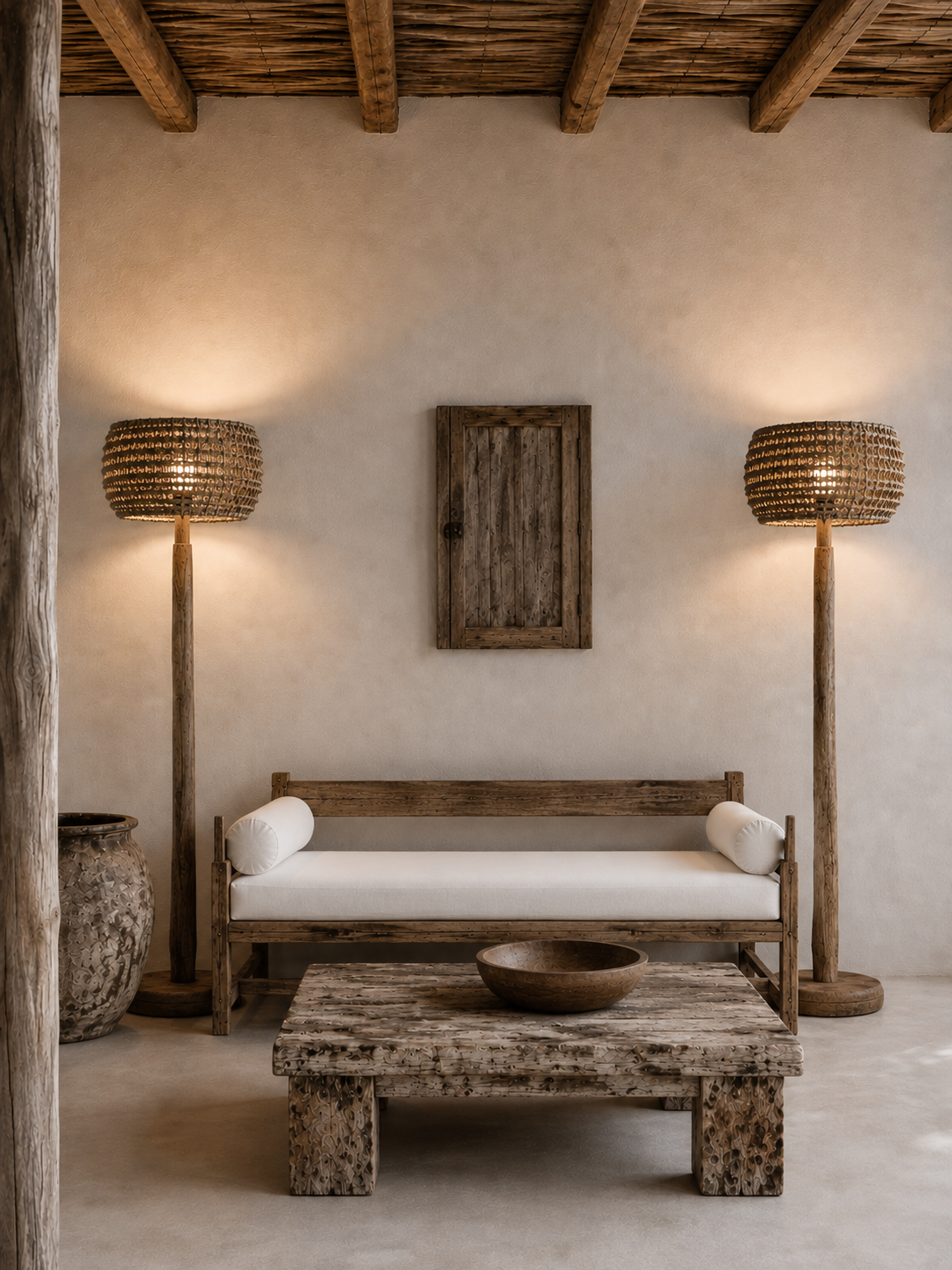 SEA GRASS LAMP / LIGHT SHADE