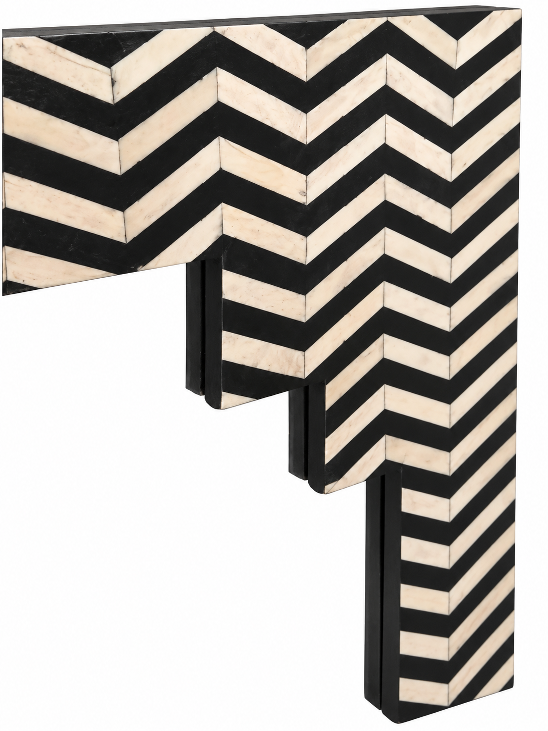 Black and Ivory Chevron Frame Corner.png