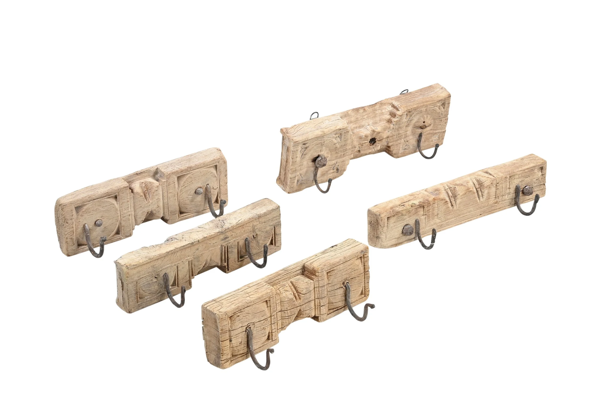 hook, clothes hook , indian antique hook panel