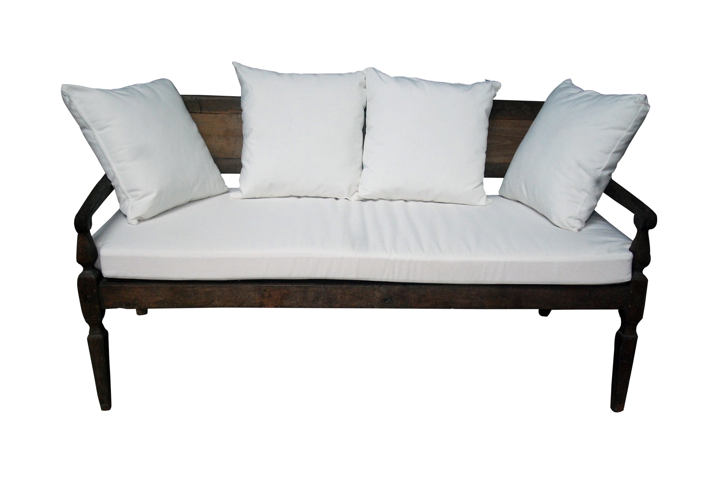 INDONESIAN TEAK DAY BED LOUNGER / 05