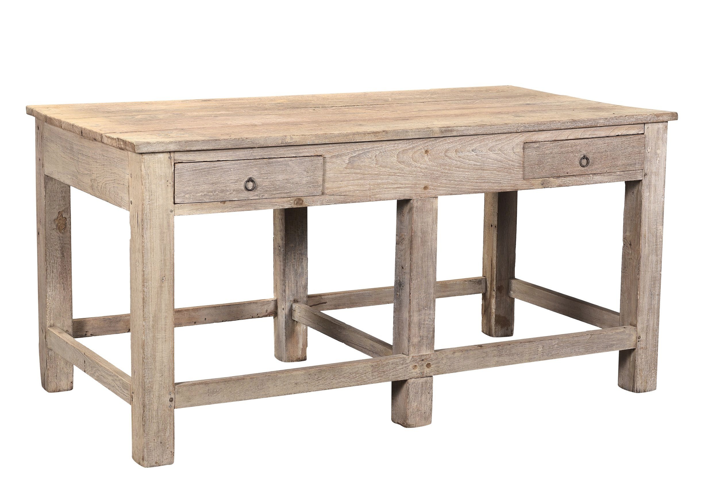 kitchen work table vintage teak 2 draw