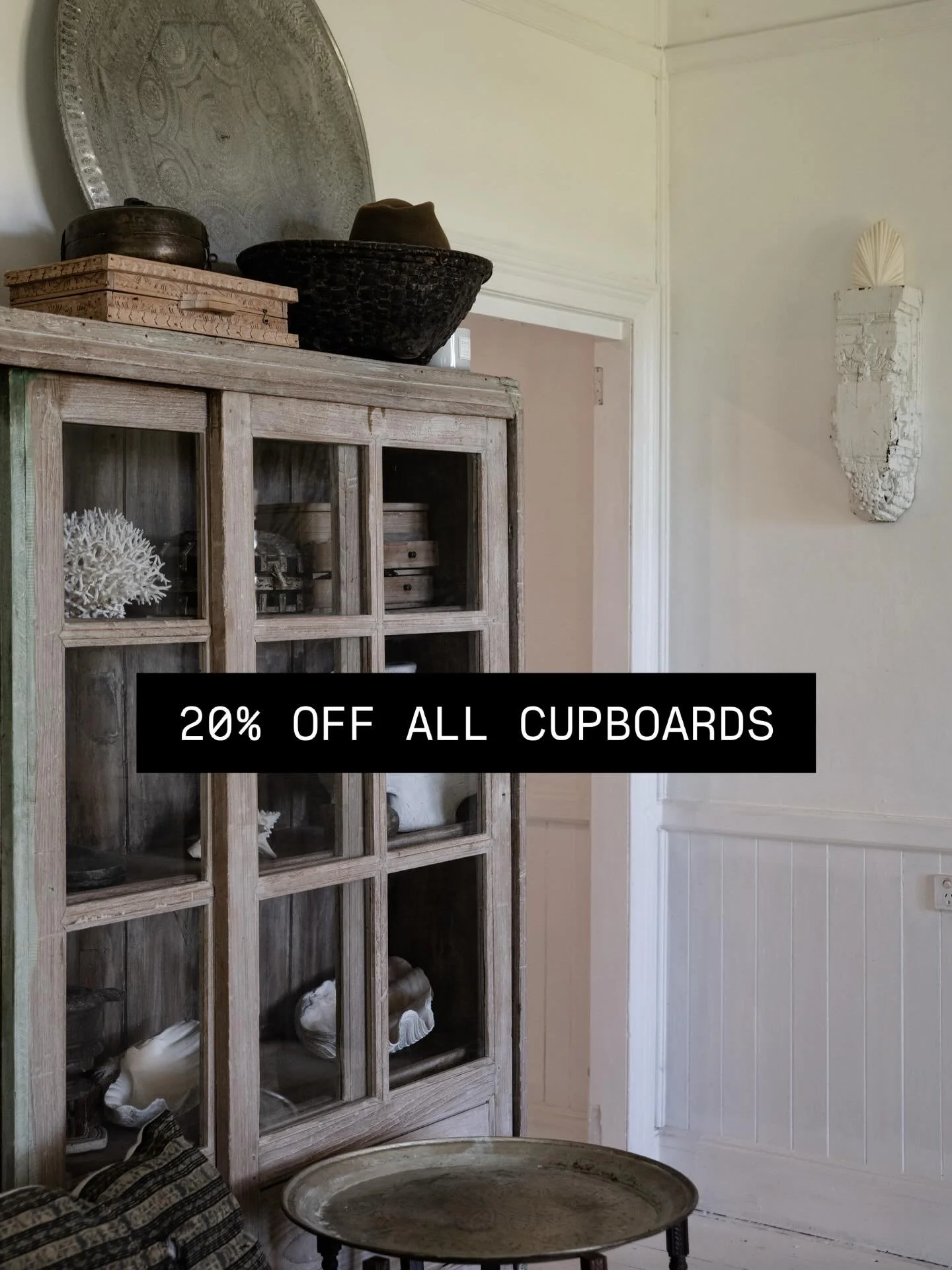 Cupboards are now 20% OFF!!!