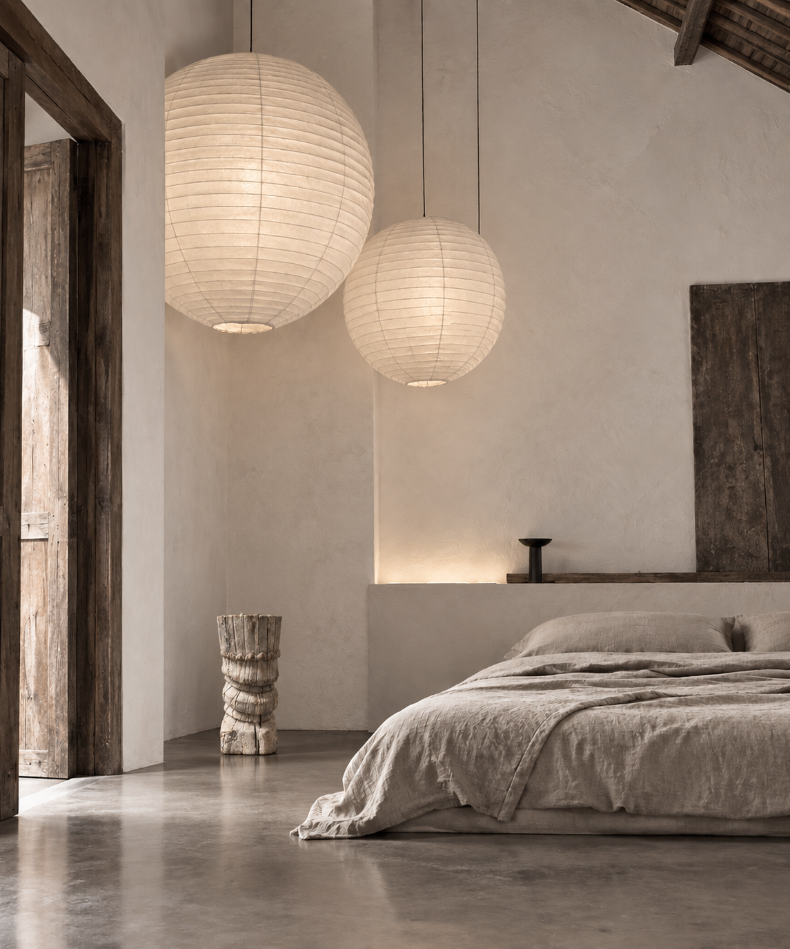 candle , japani decor , light shades