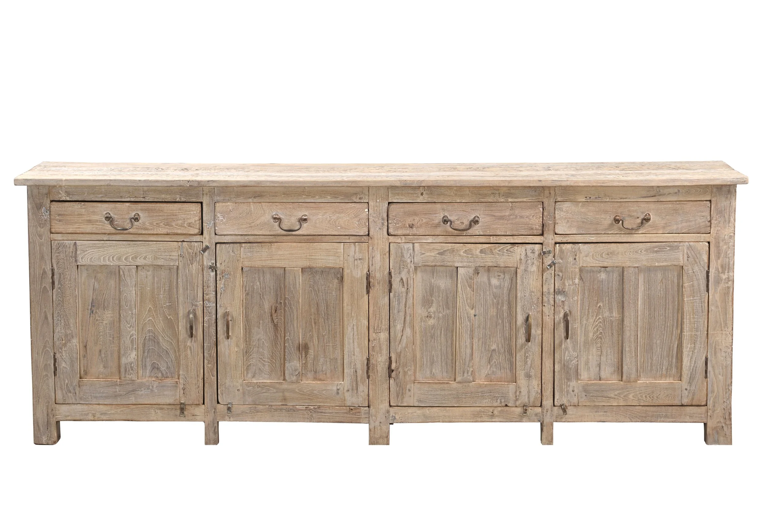 sideboard , entertainment console , kitchen side board , rustic sun bleached furniture byron bay
