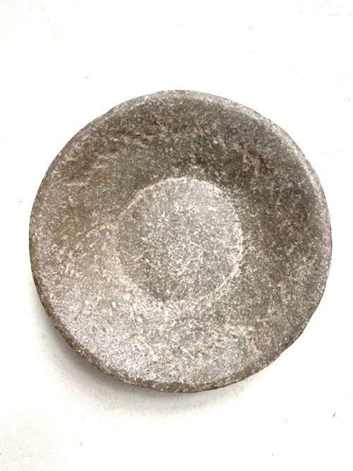RUSTIC MARBLE OVAL BOWL / 078D