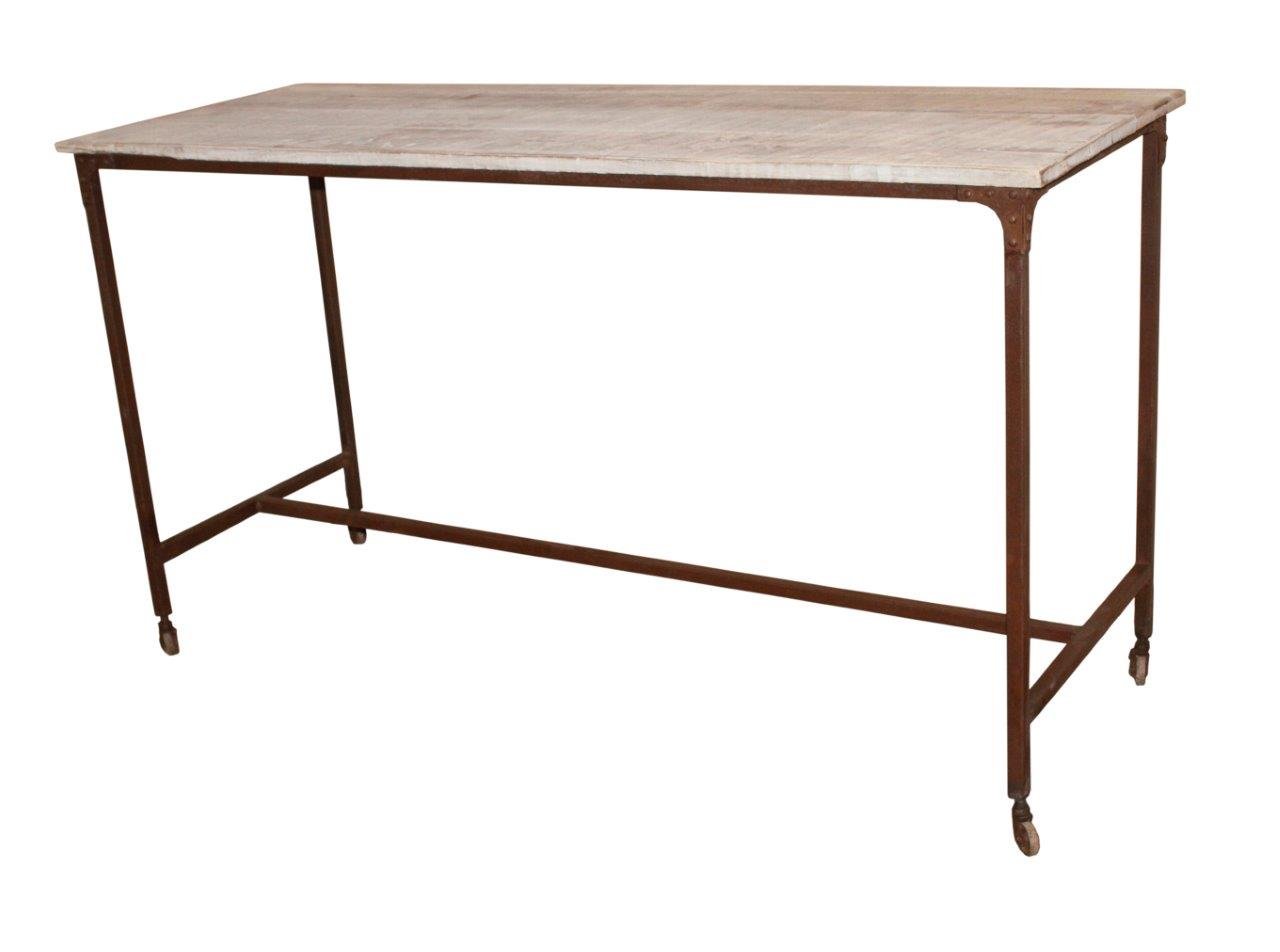 HIGH ISLAND BENCH BAR TABLE