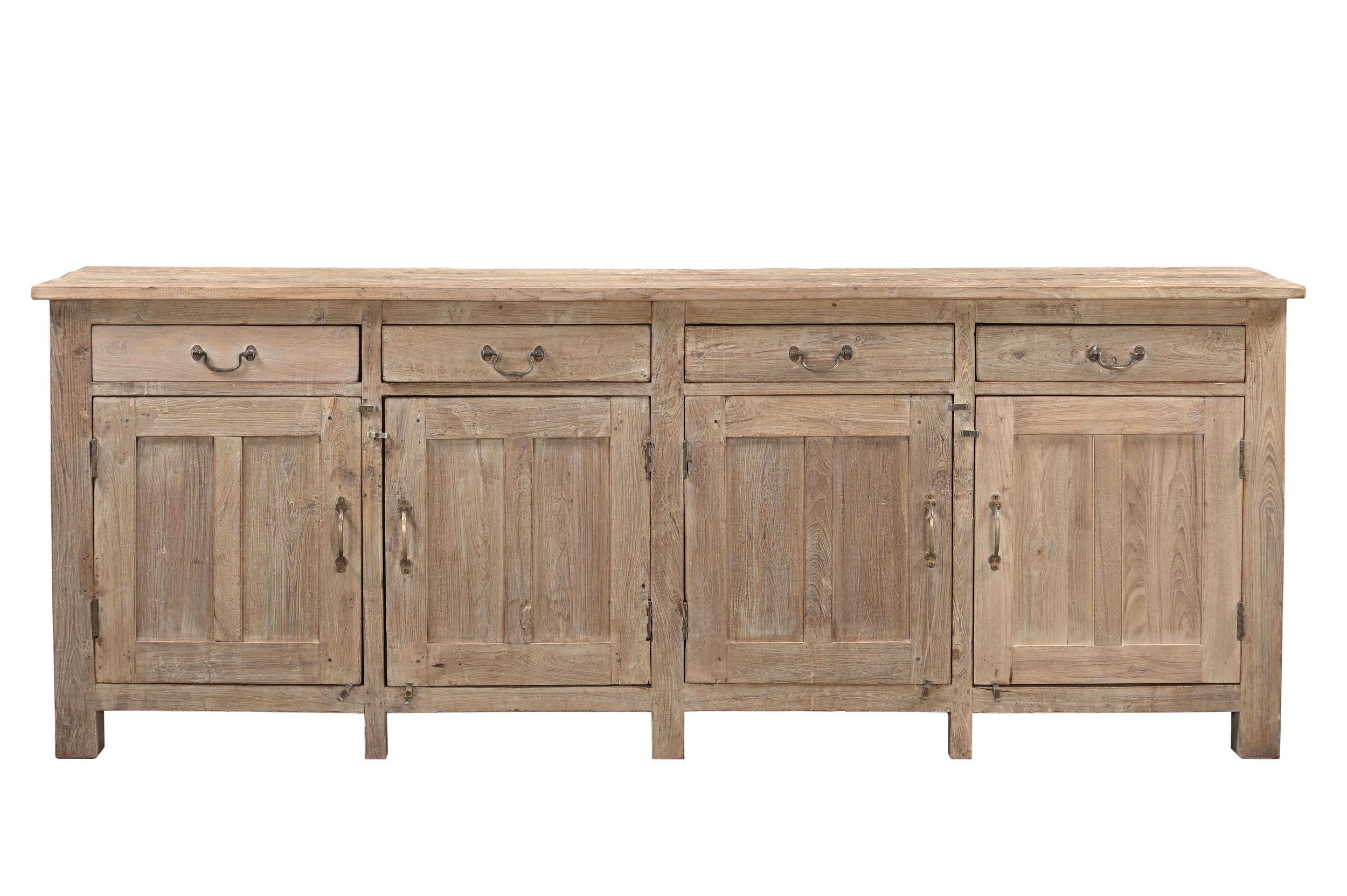sideboard , entertainment console , kitchen side board , rustic sun bleached furniture byron bay