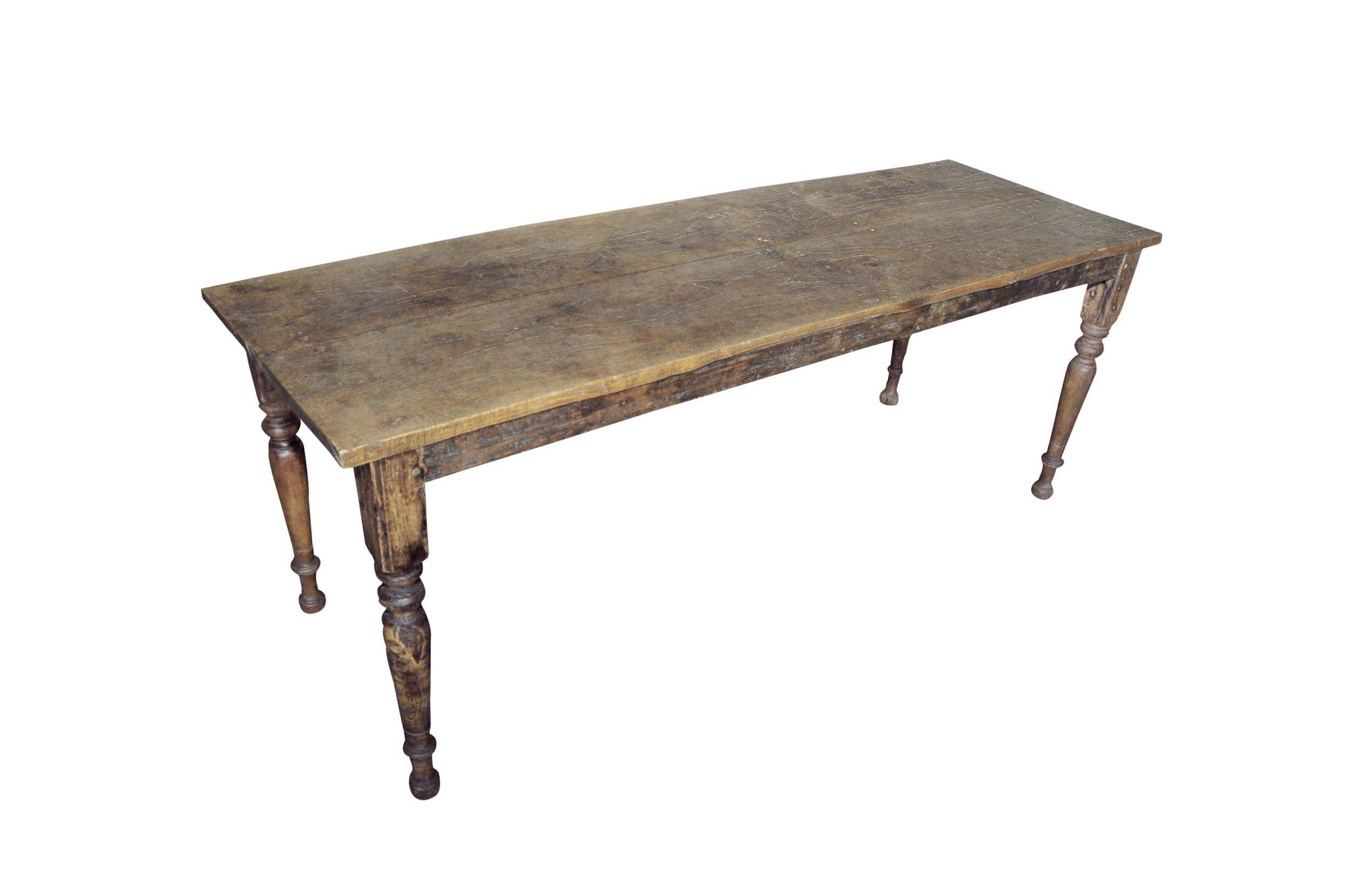 ORIGINAL JAVA TEAK DINING TABLE / 04