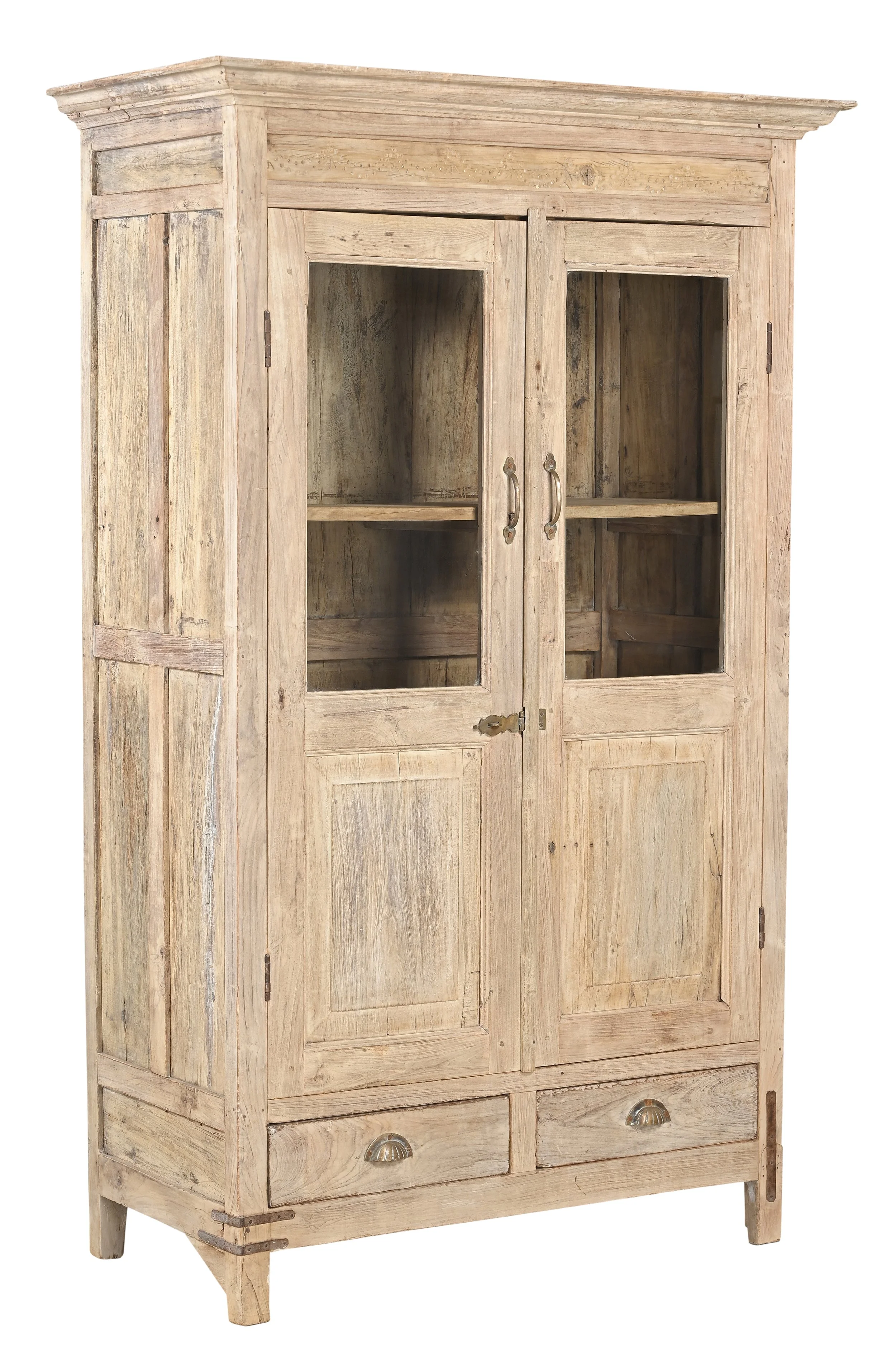 kitchen cabinet , pantry cabinet , sunbleached teak furniture byron bay  , display cabinet , wardrobe