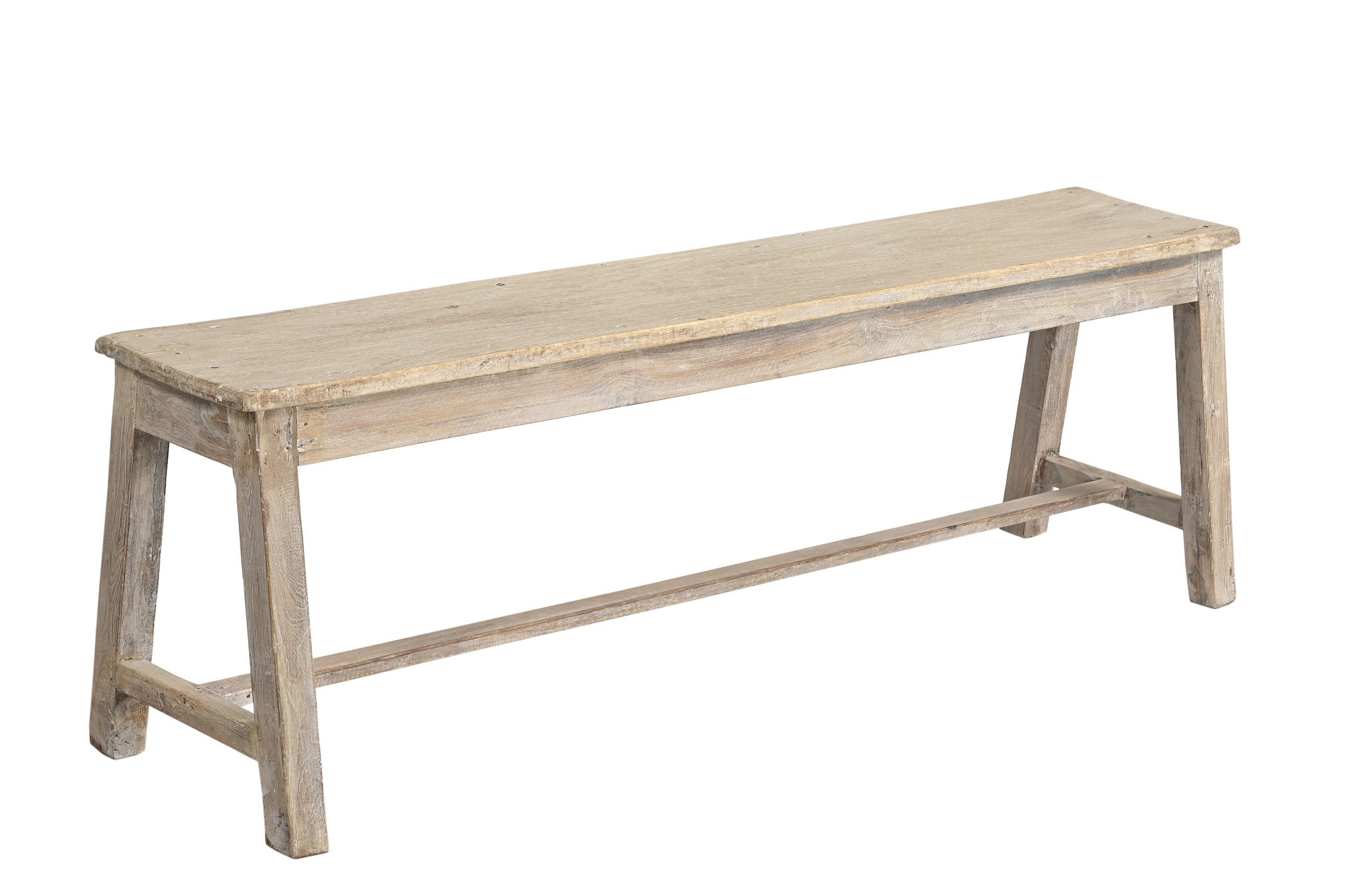 BENCH SEAT SUN BLEACHED TEAK / 323