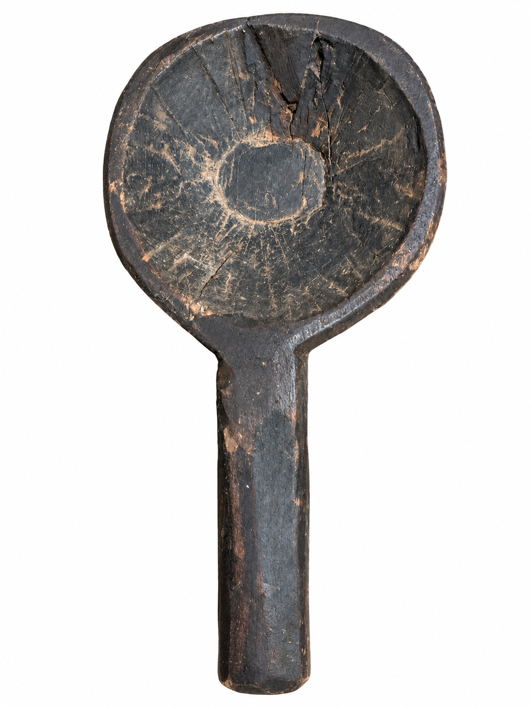 sauna spoon , japanese onsen spoon , wooden spoon