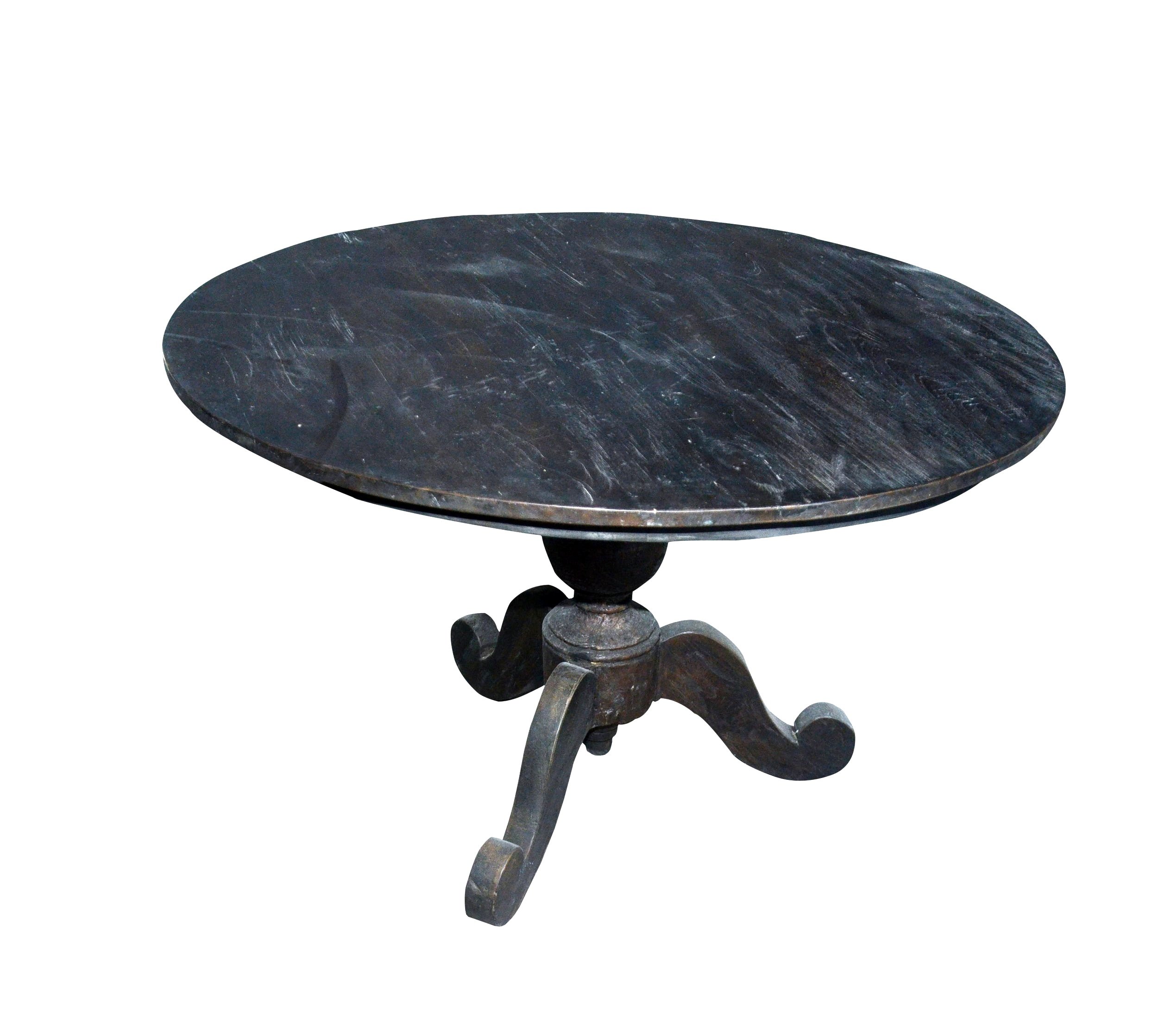 VINTAGE JAVA TEAK ROUND TABLE / 011