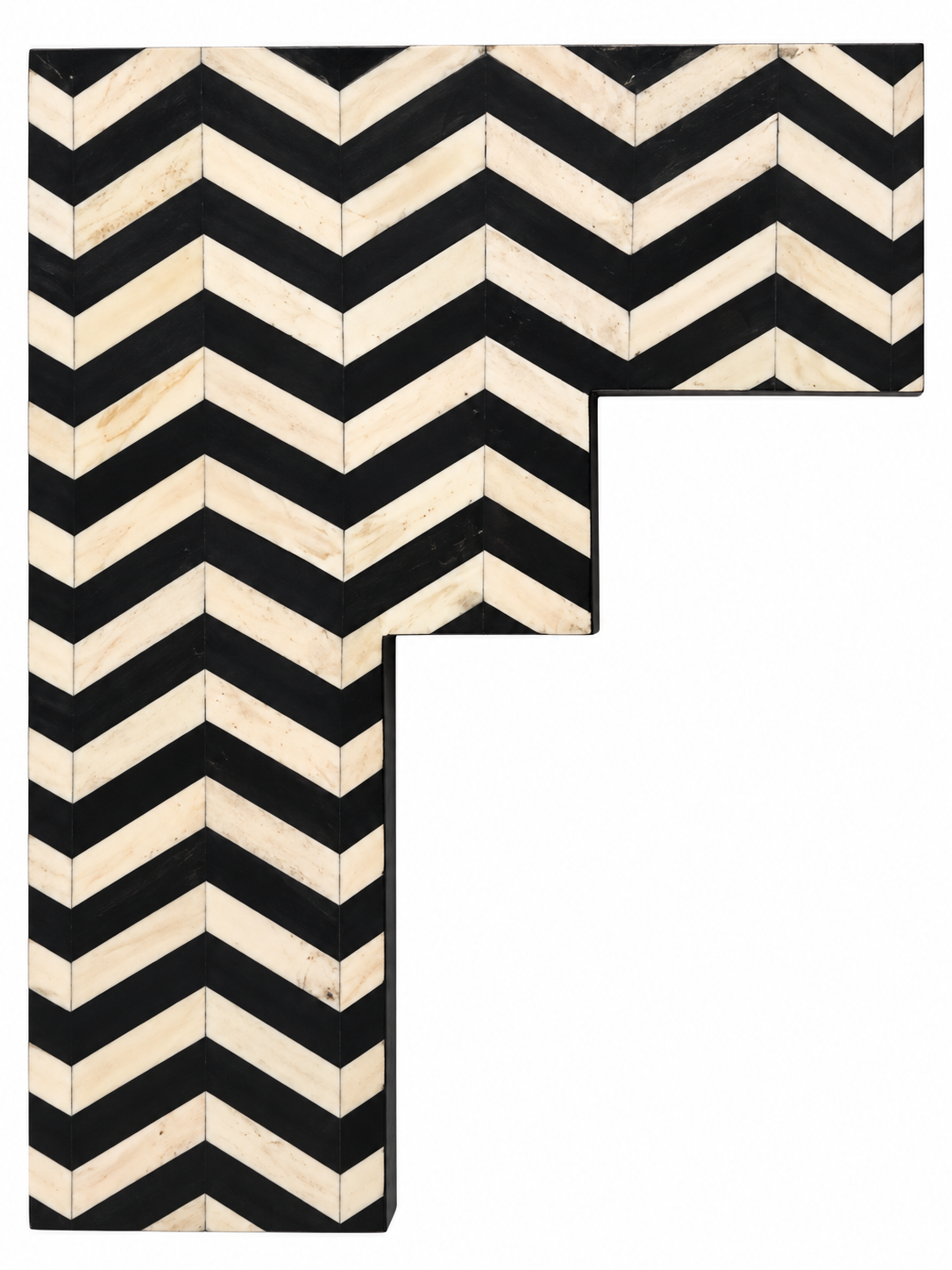 Chevron Patterned Corner Frame Panel.png