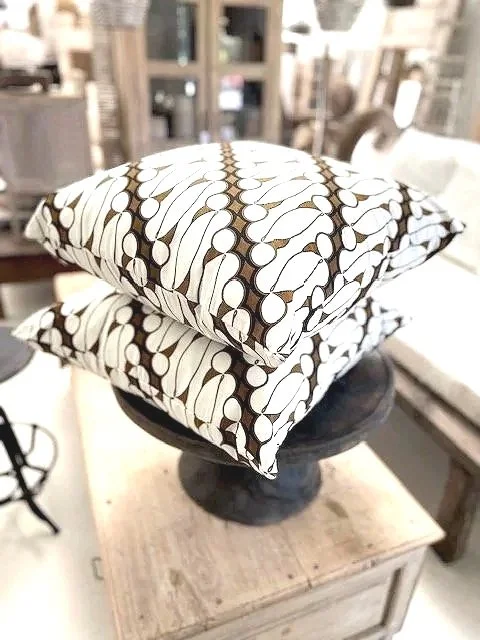 cushion covers , batik print , natural dye cushion covers , byron bay homewares