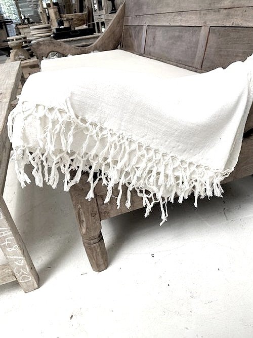 INDIAN PURE COTTON BED THROW