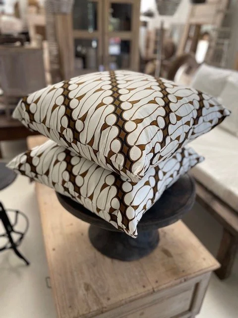 BATIK WAX PRINT CUSHION COVERS