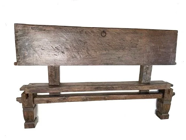 QUEEN BED TEAK FRAME