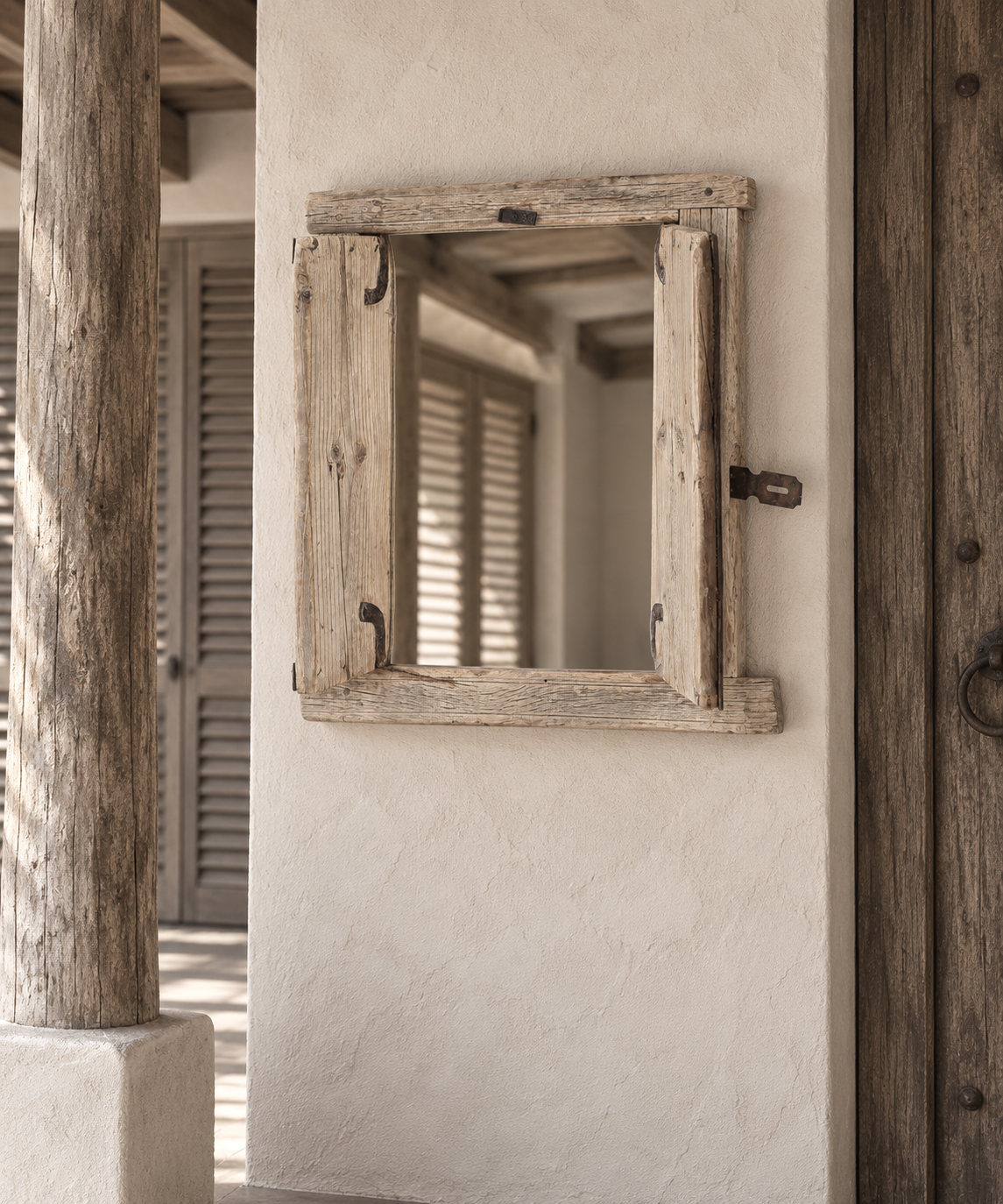 VINTAGE WINDOW WITH MIRROR / 235