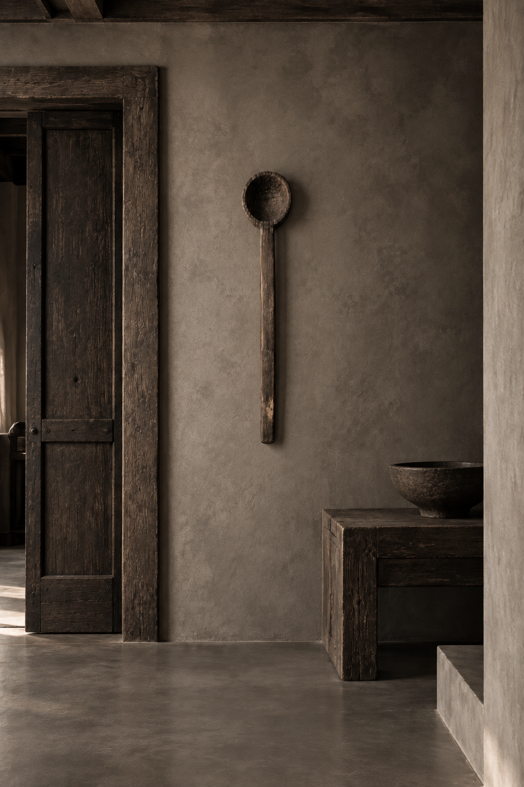 VINTAGE SAUNA SPOON / 2