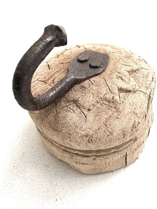 antique indian hook , clothes hook , byron bay homewares ,