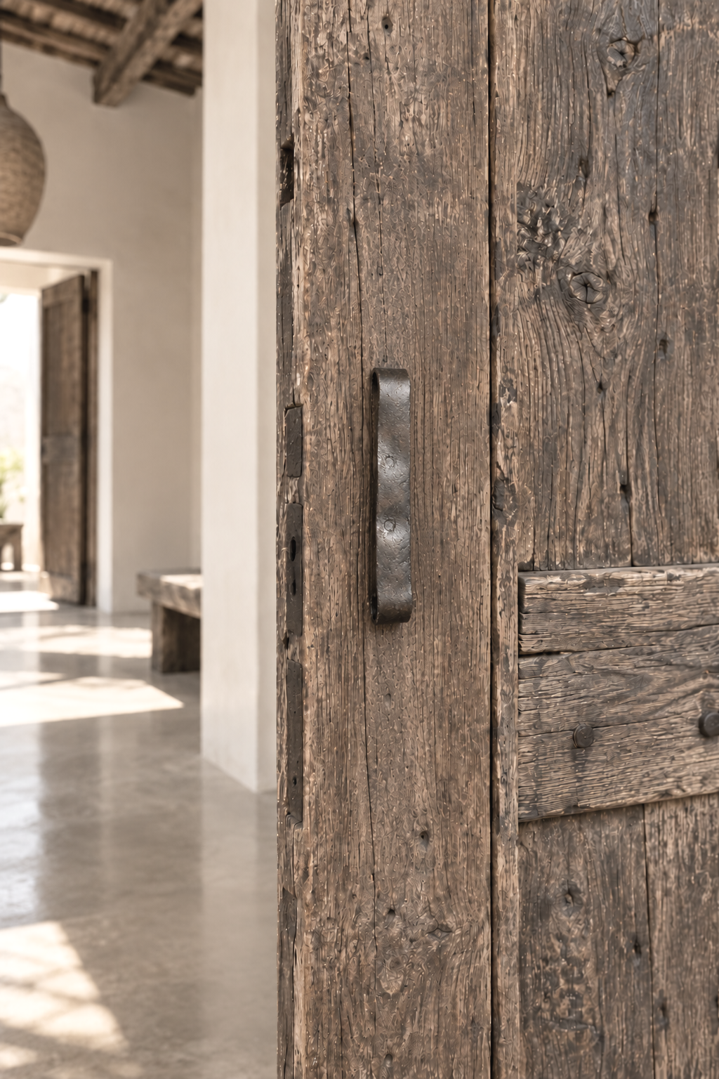 IRON DOOR HANDLES