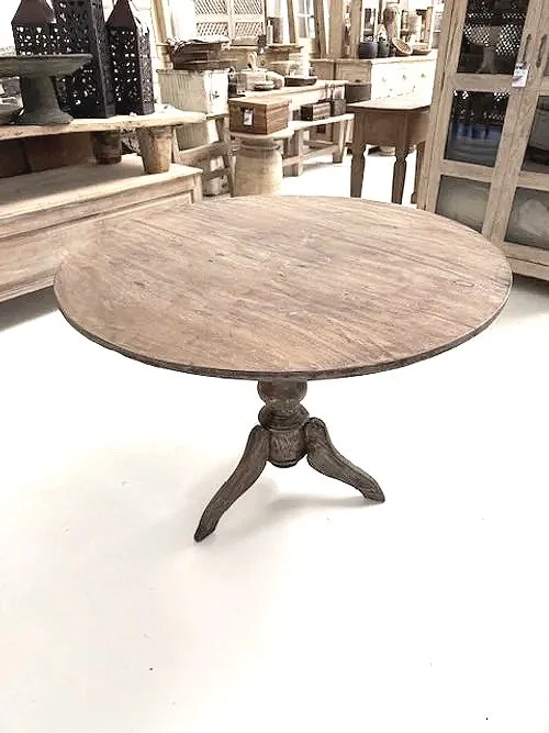 round table , indonesian antique furniture