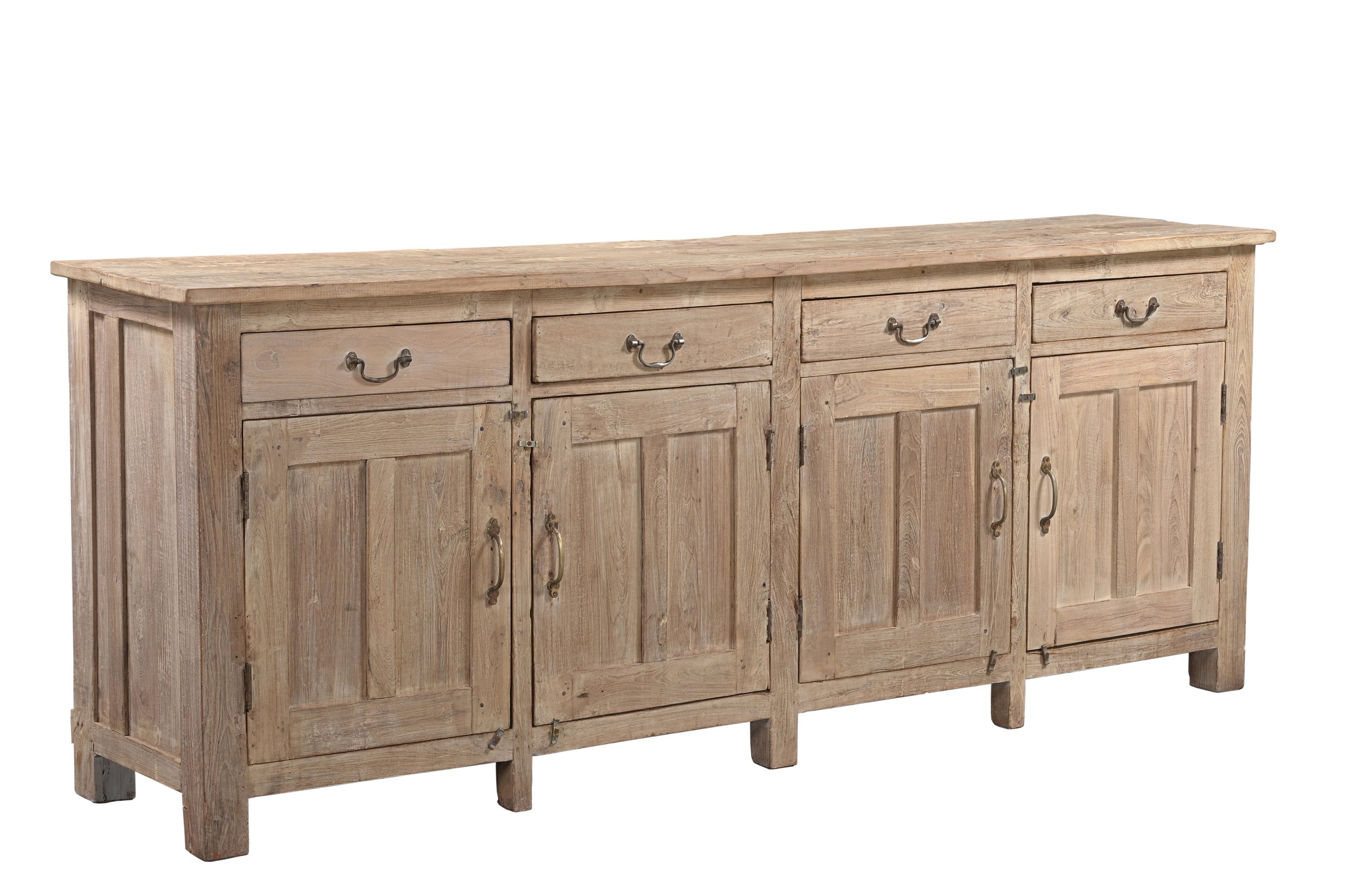 sideboard , entertainment console , kitchen side board , rustic sun bleached furniture byron bay
