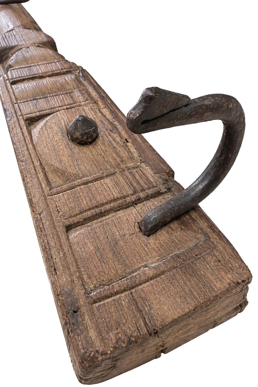 clothes hook wall panel, Indian antique hook panel