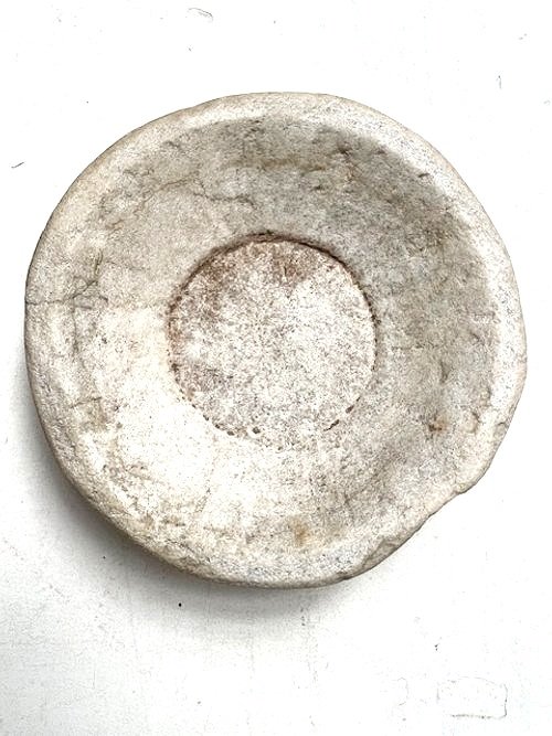 RUSTIC MARBLE OVAL BOWL / 078C
