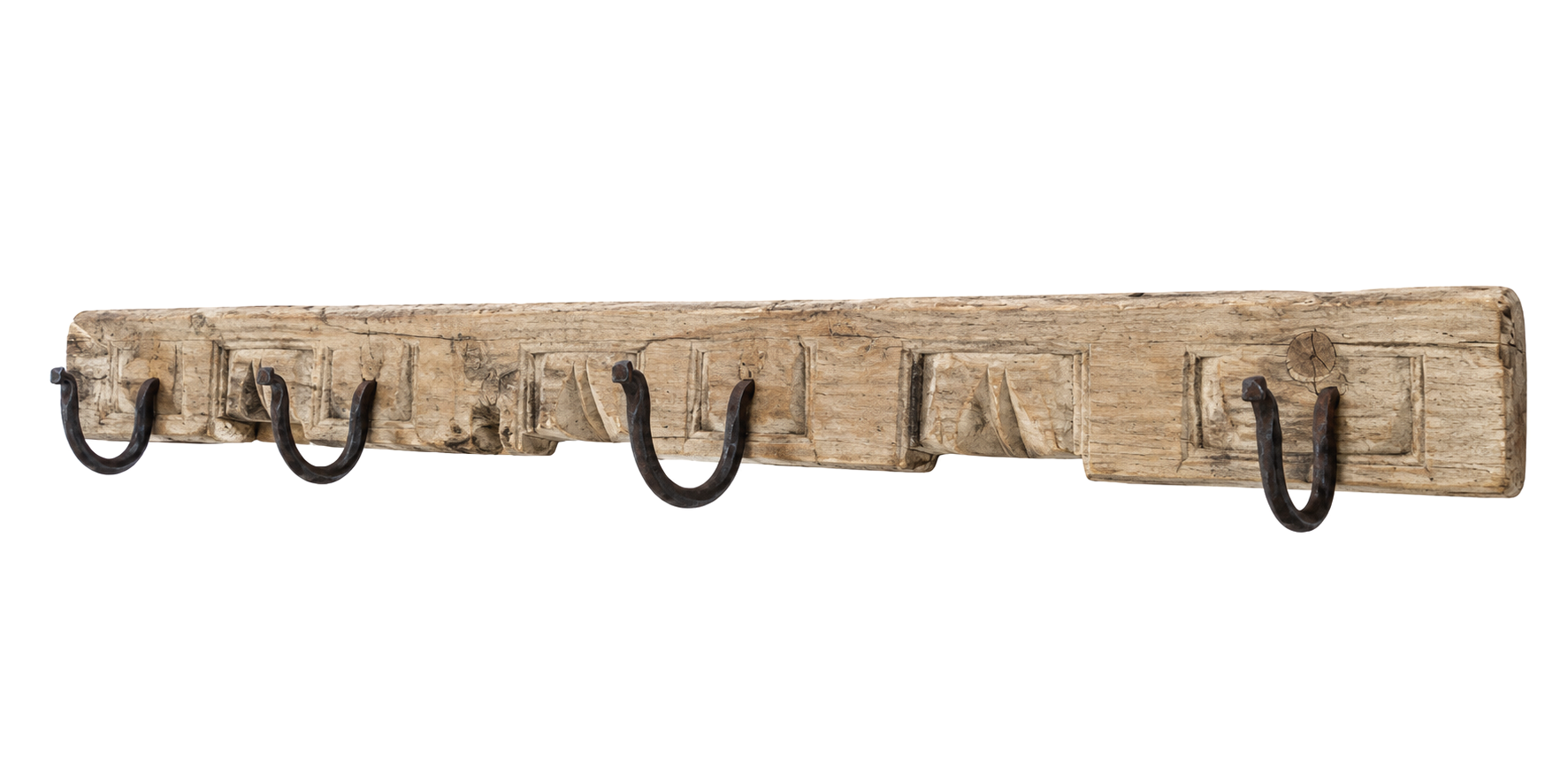 4 HOOK PANEL SUNBLEACHED TEAK / 2