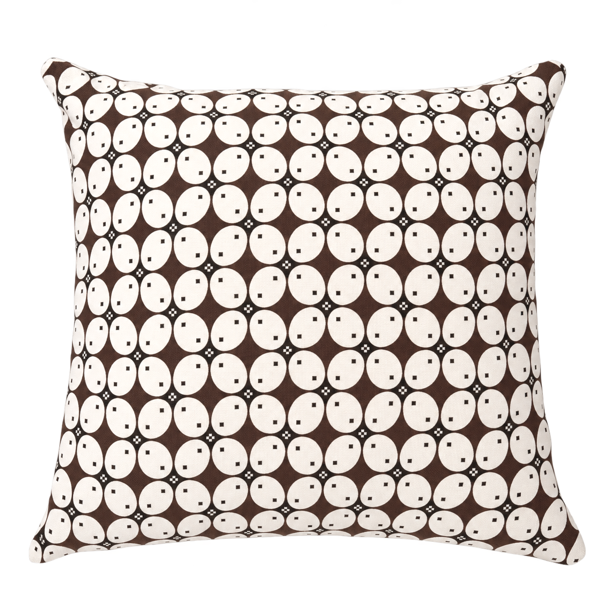 batik cushion cover, neutral coloured cushion, outdoor fabric