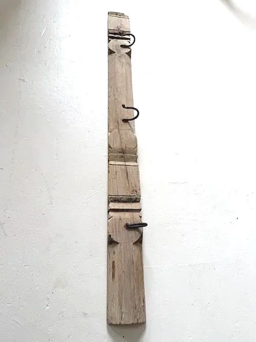 4 HOOK PANEL SUNBLEACHED TEAK / 5