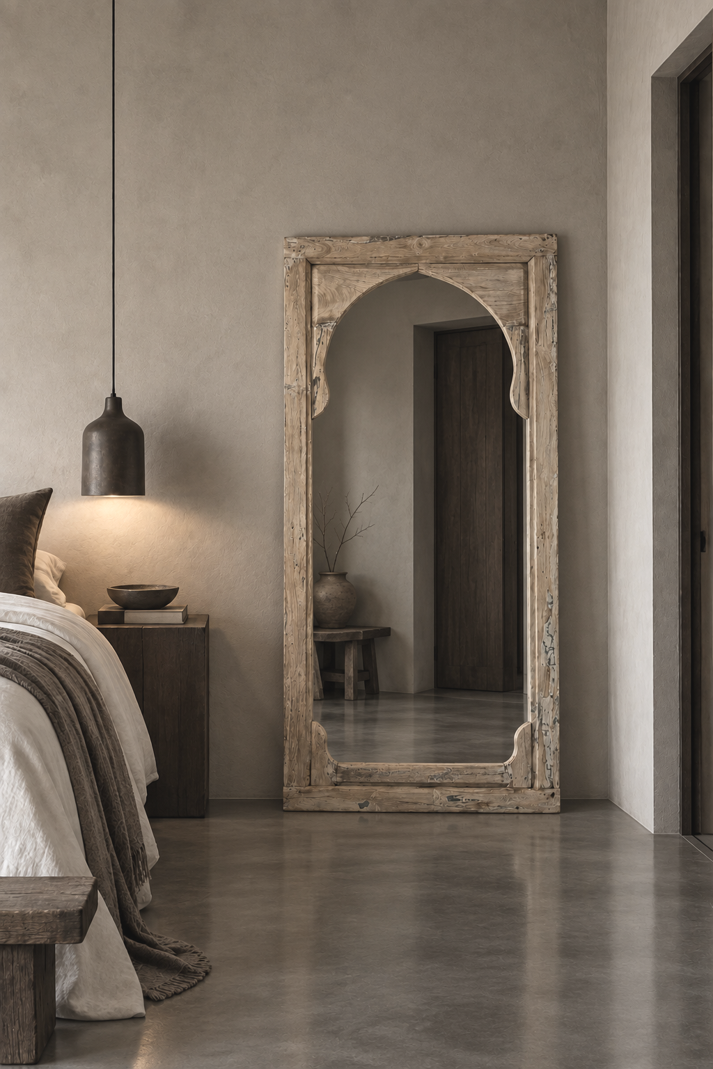 VINTAGE WINDOW WITH MIRROR / 615