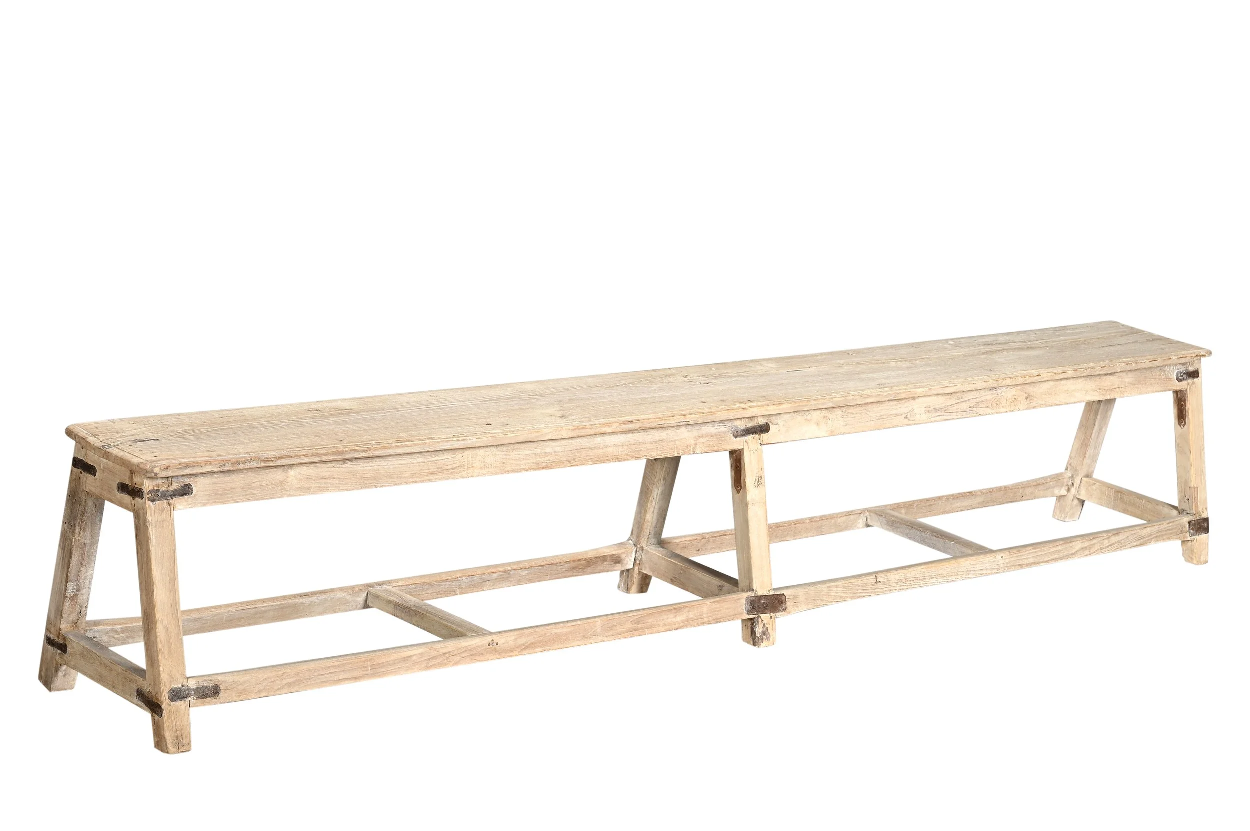 BENCH SEAT SUN BLEACHED TEAK / 401 — Haveli Of Byron Bay - Vintage ...