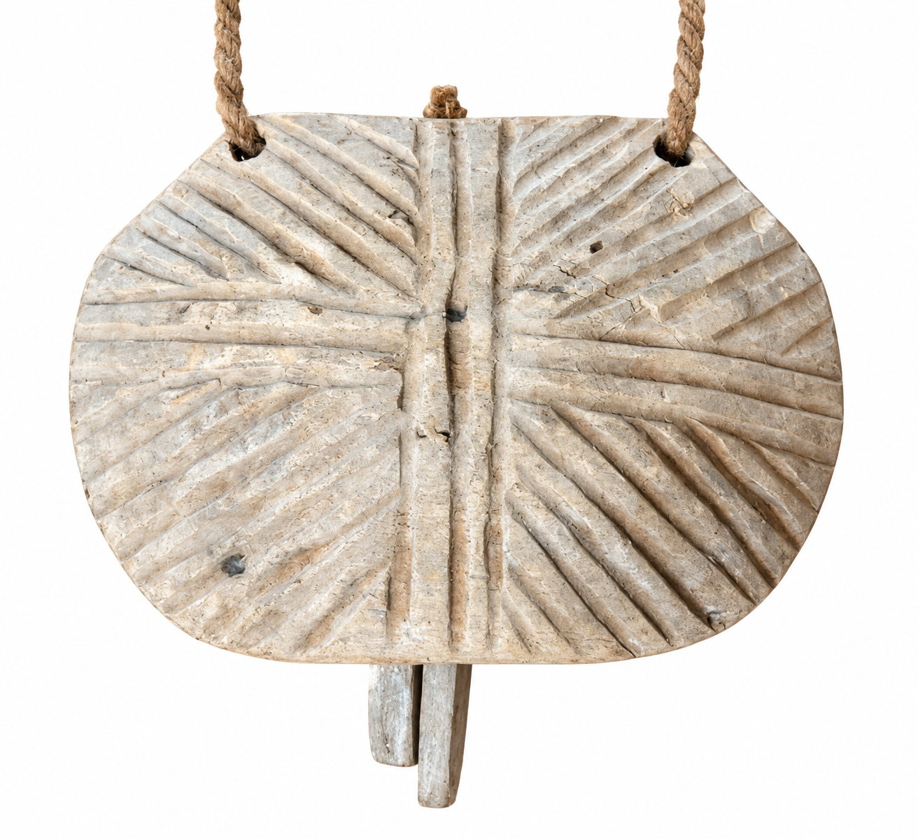 Rustic Carved Wooden Rope-Hung Amulet.png