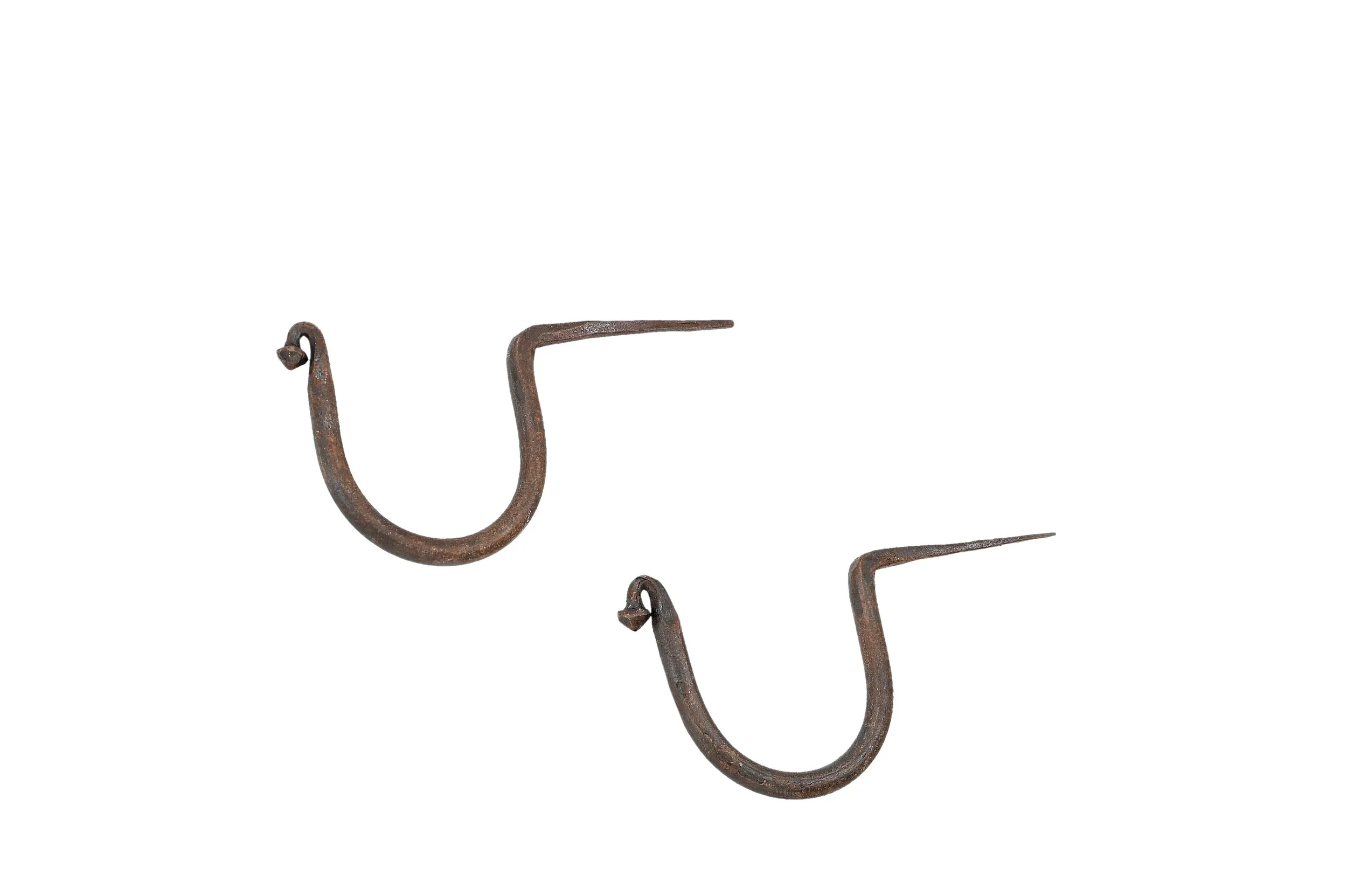 iron hooks , wall hooks, byron bay furniture , Indian iron
