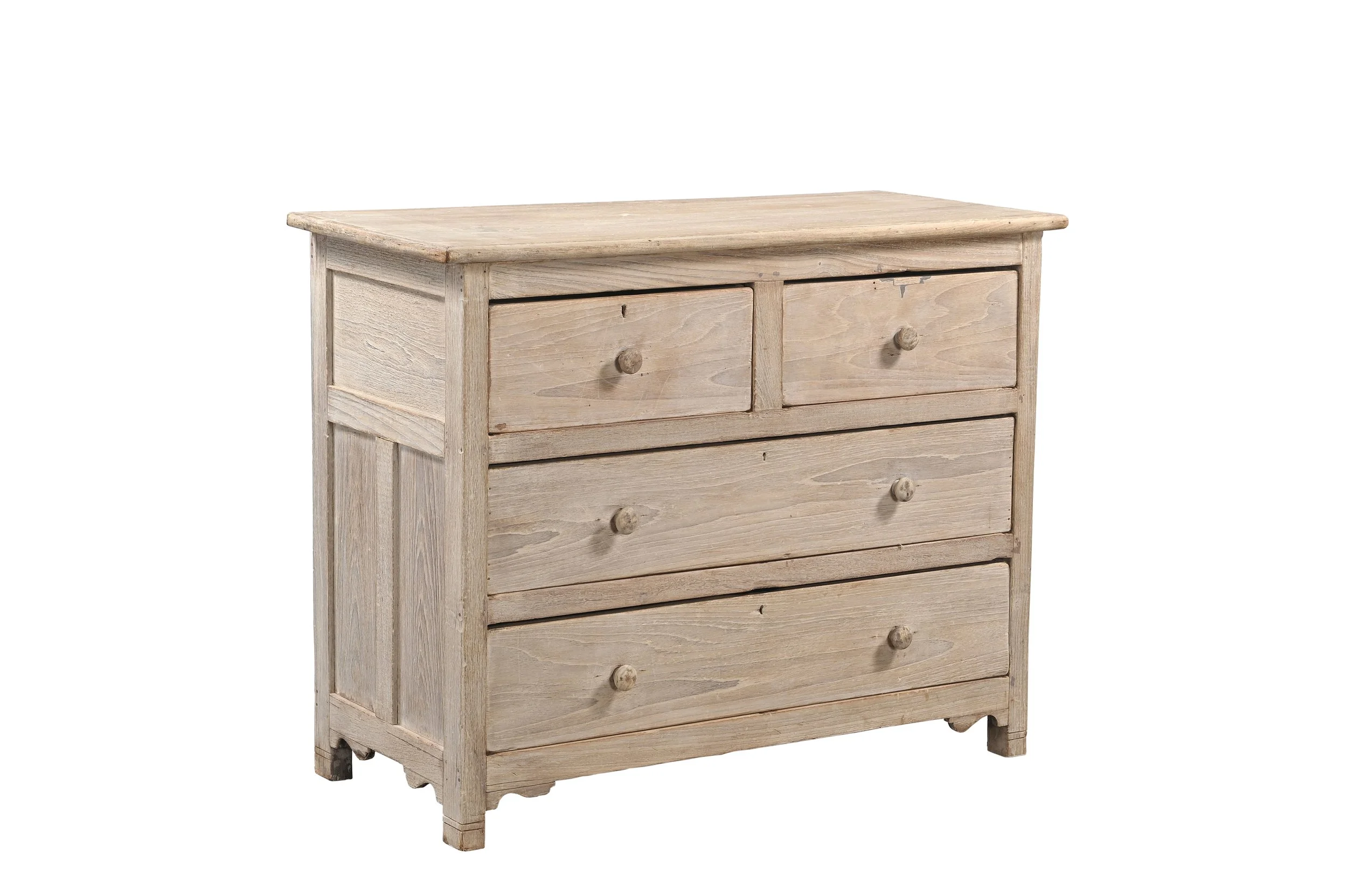 chest of draws sun bleached teak, bedroom furniture