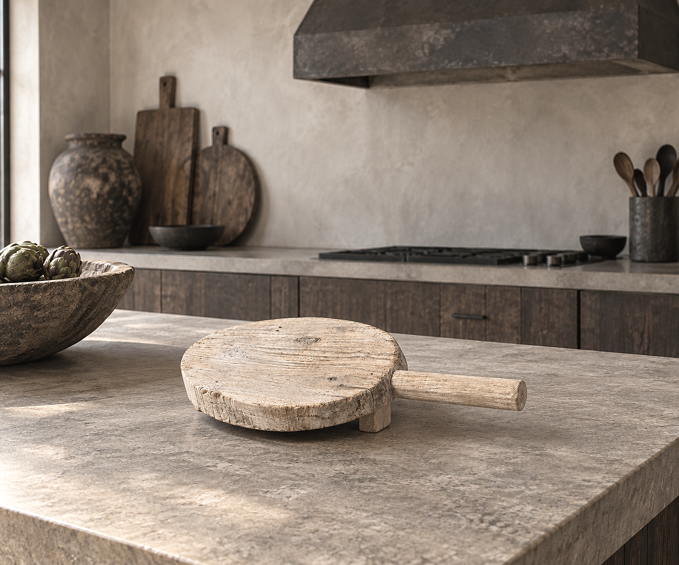 chapati bread board , Indian antiques , cheese board