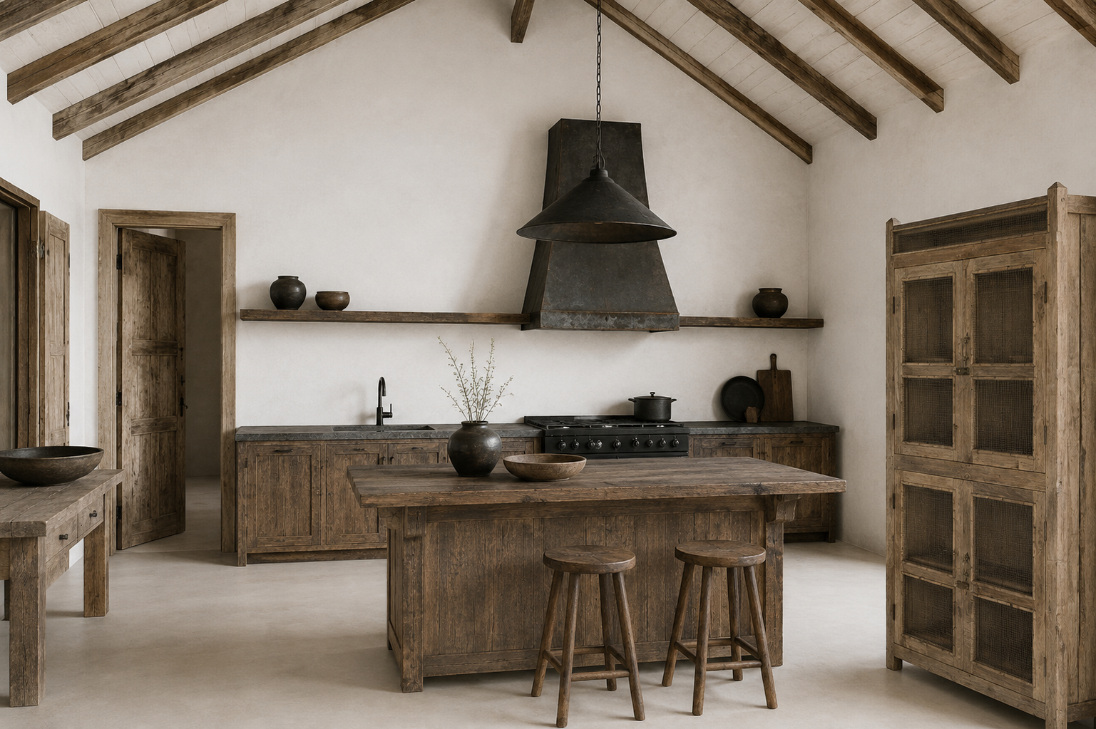 VINTAGE KITCHEN JALI  CABINET / 740