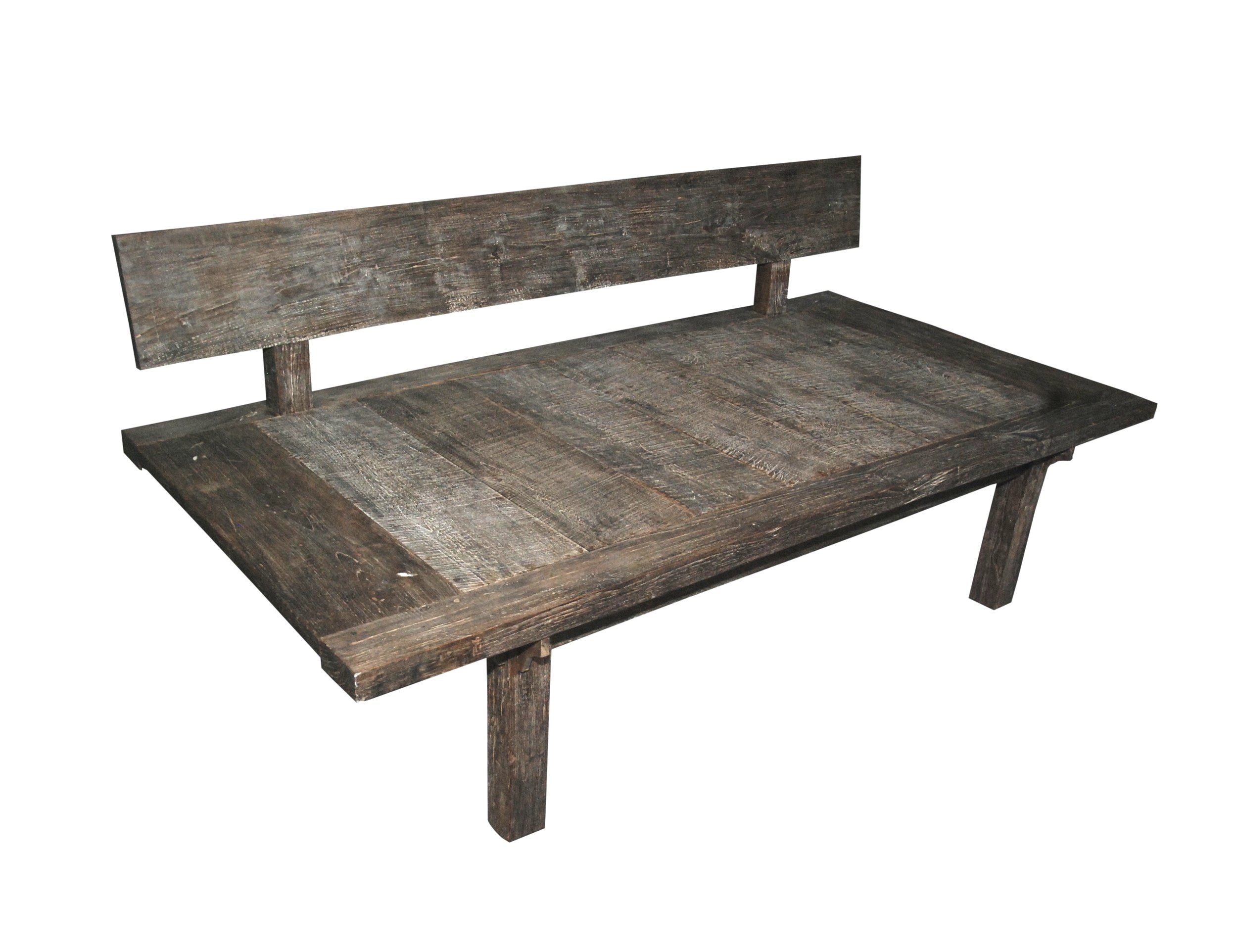 INDONESIAN TEAK DAY BED LOUNGER