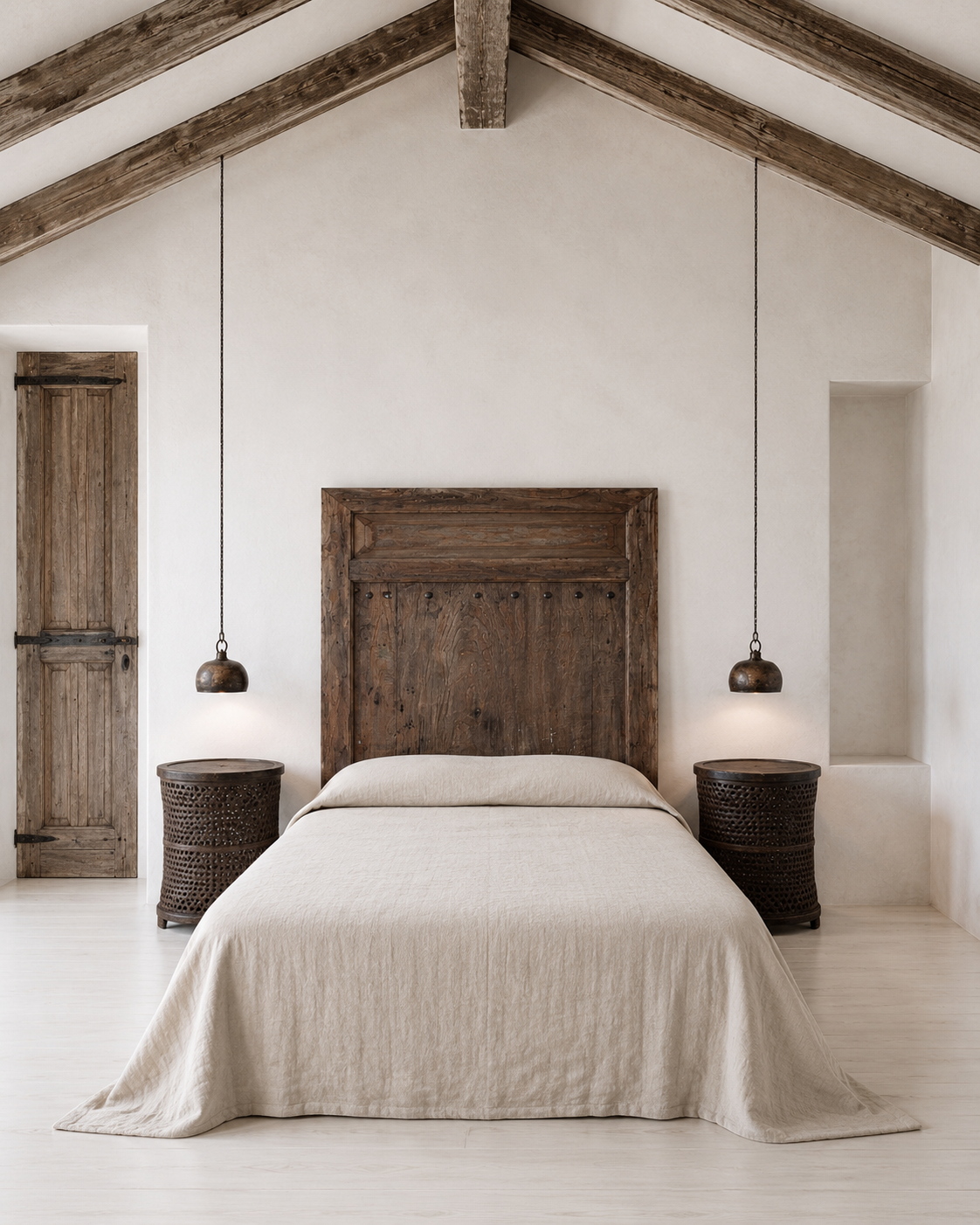 bed side round table