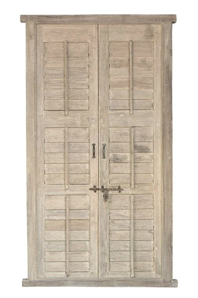 shutter door , exterior door , louvre doors