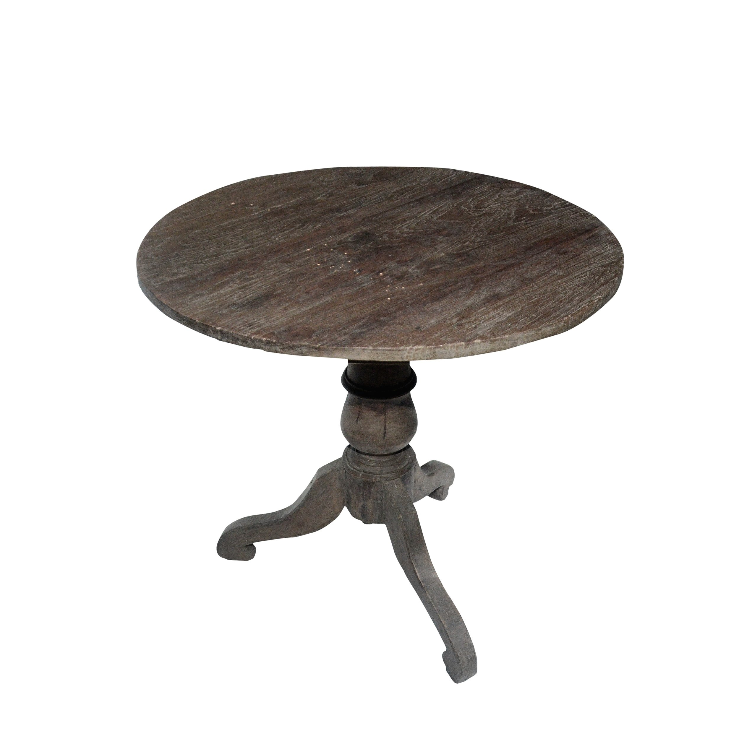 VINTAGE JAVA TEAK ROUND TABLE / 01
