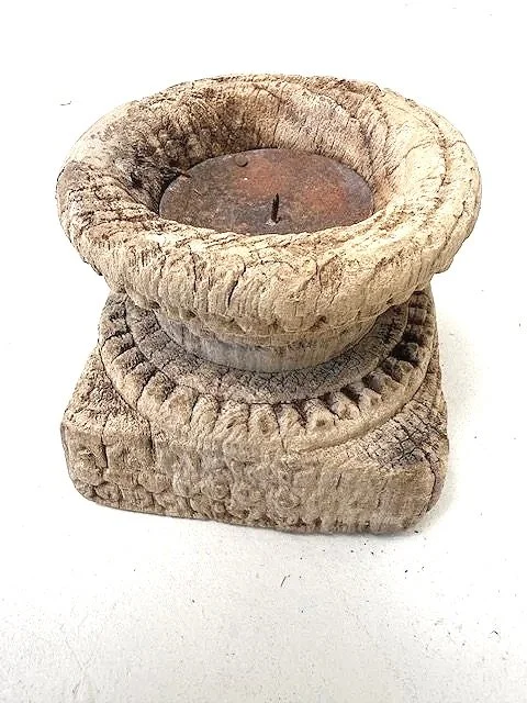 VINTAGE BIJANI CANDLE BLOCK / t0115