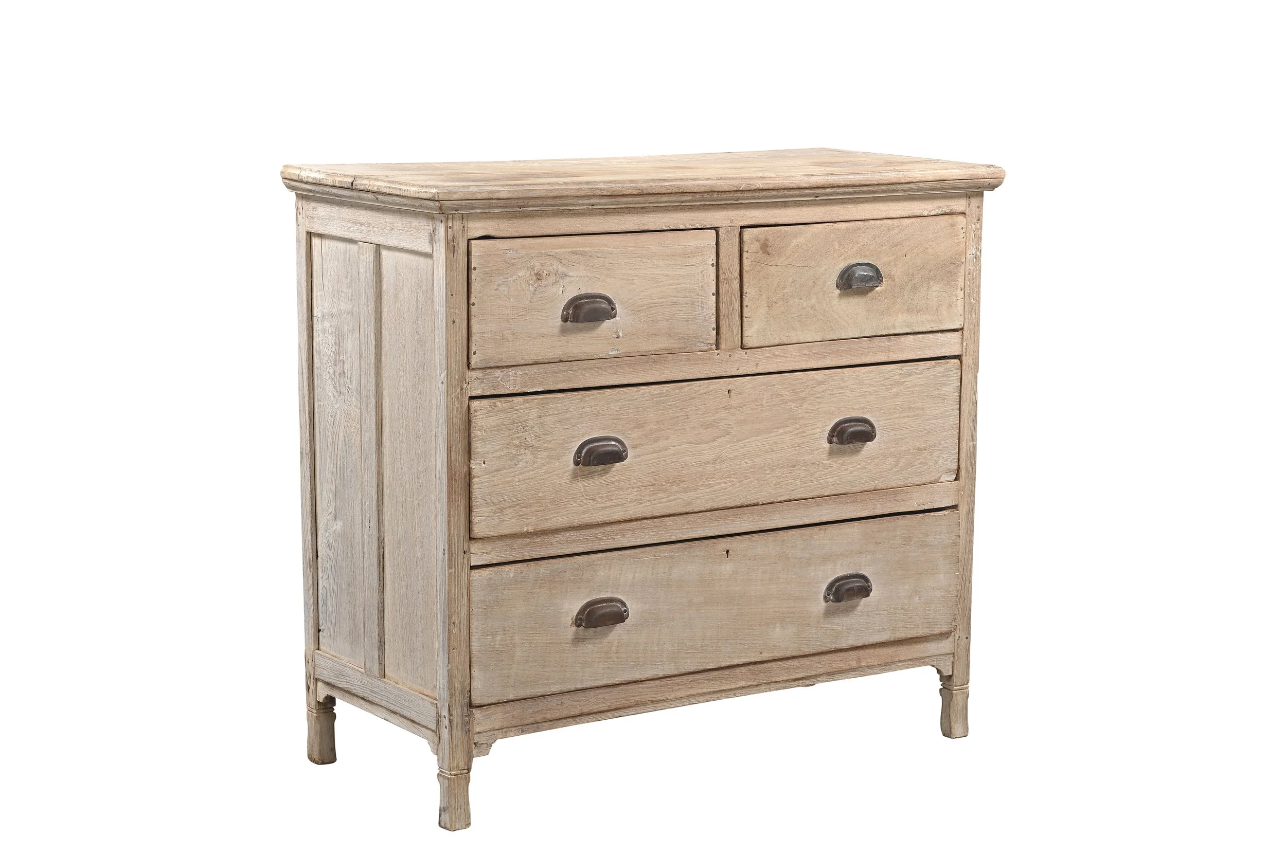chest of draws sun bleached teak, bedroom furniture