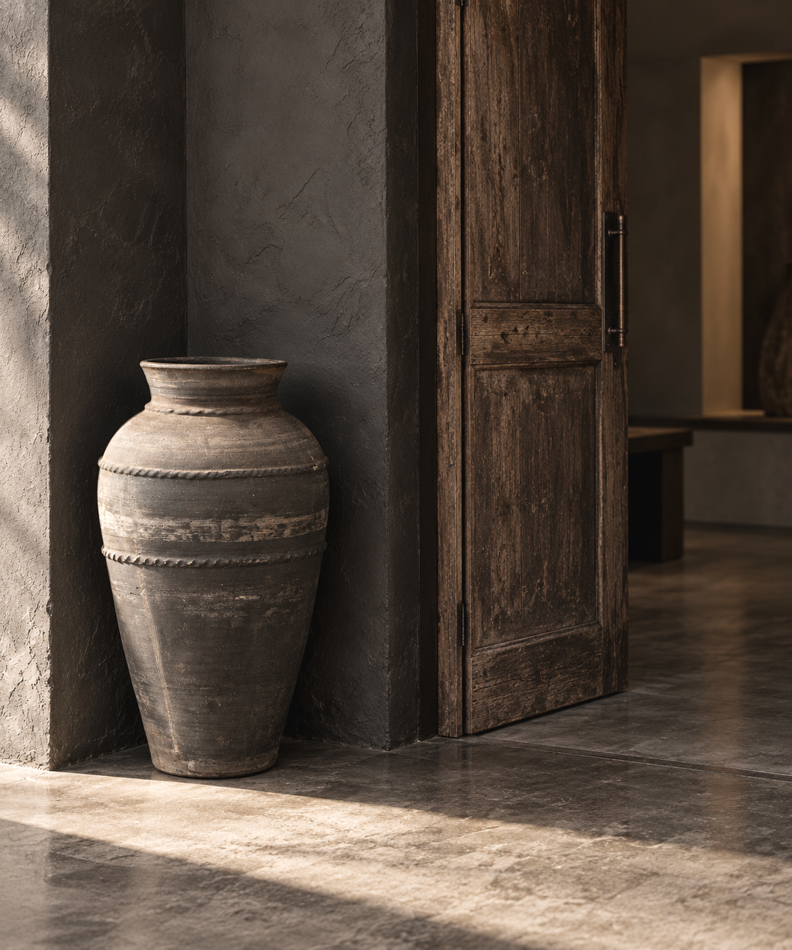 OUTDOOR CLAY POT / 586
