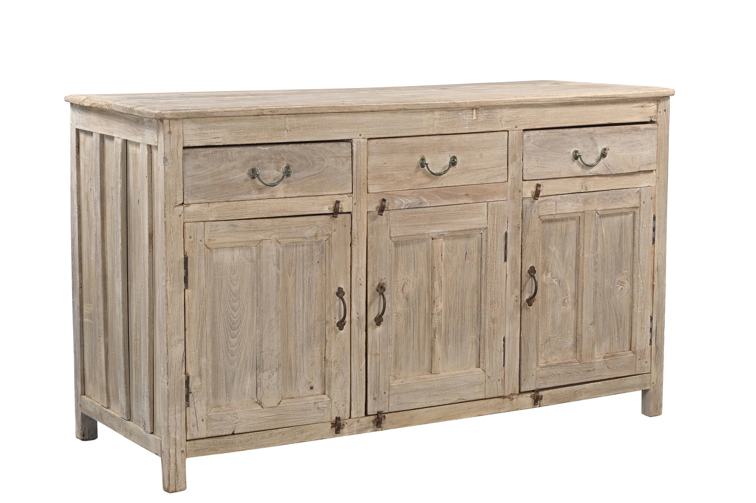 sideboard , entertainment console , kitchen side board , rustic sun bleached furniture byron bay