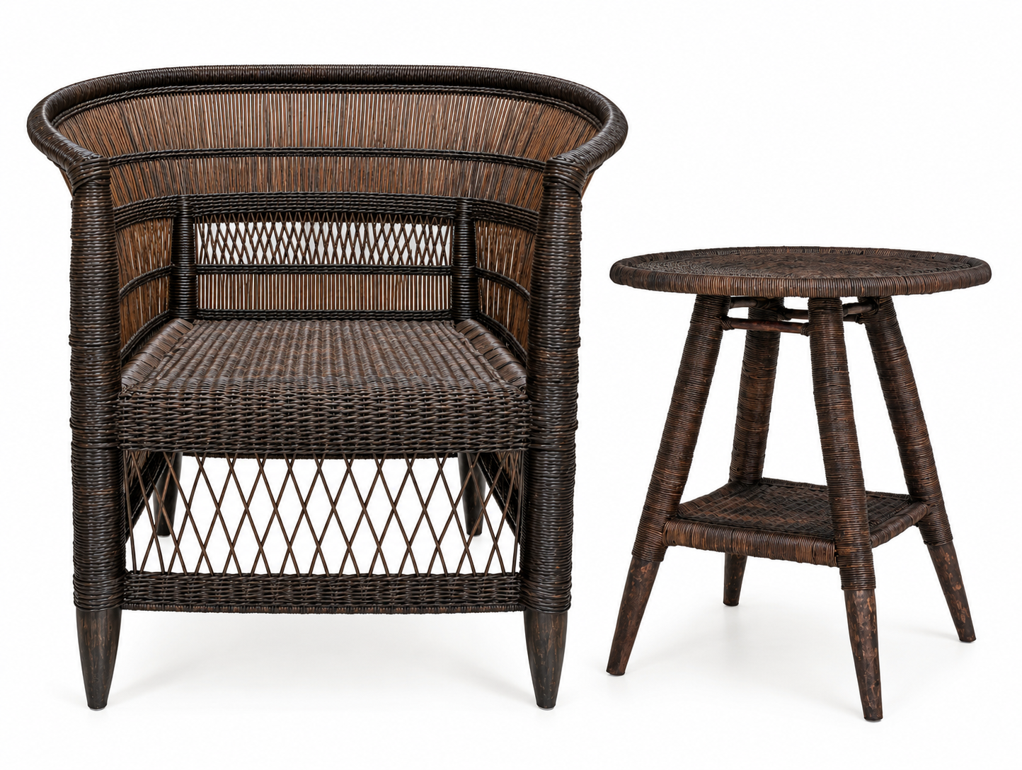 Woven Rattan Armchair and Side Table.png (Copy)